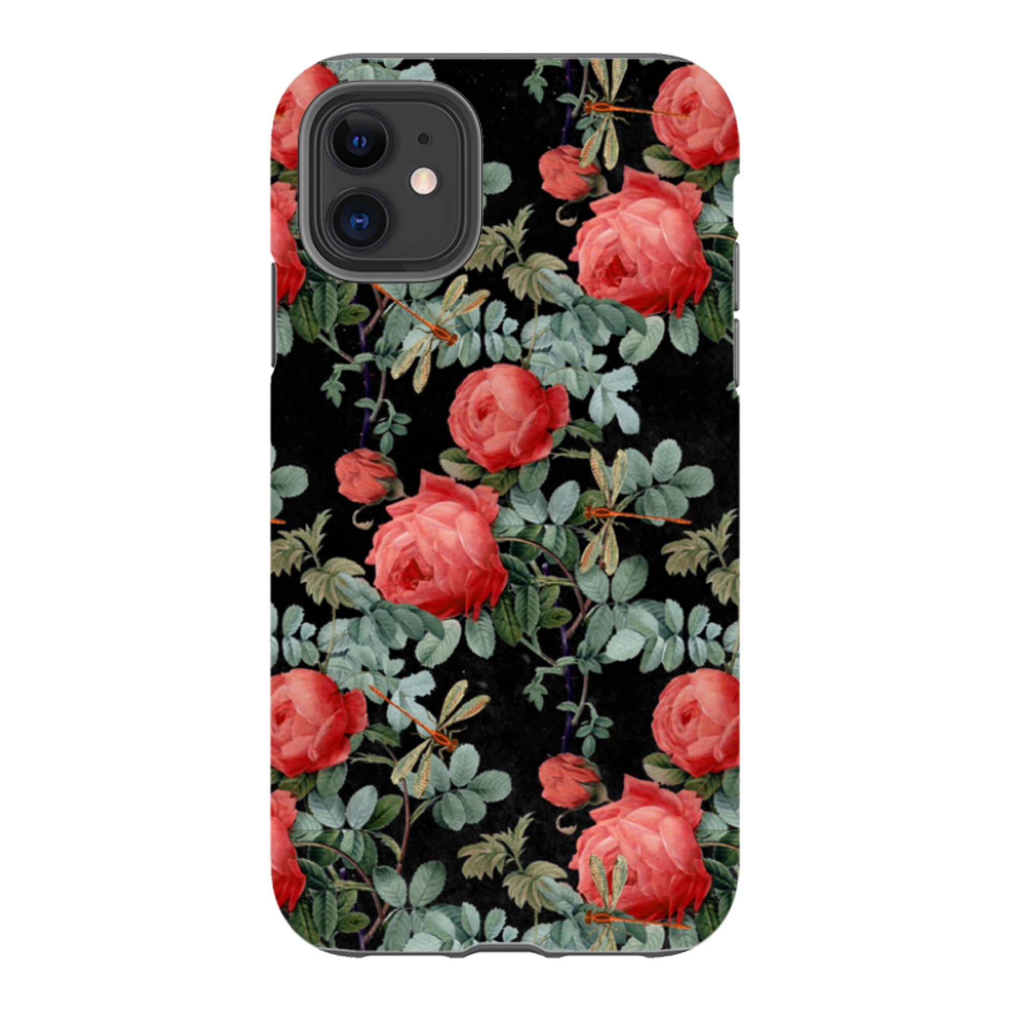 iPhone Tough Case - Dragons And Roses
