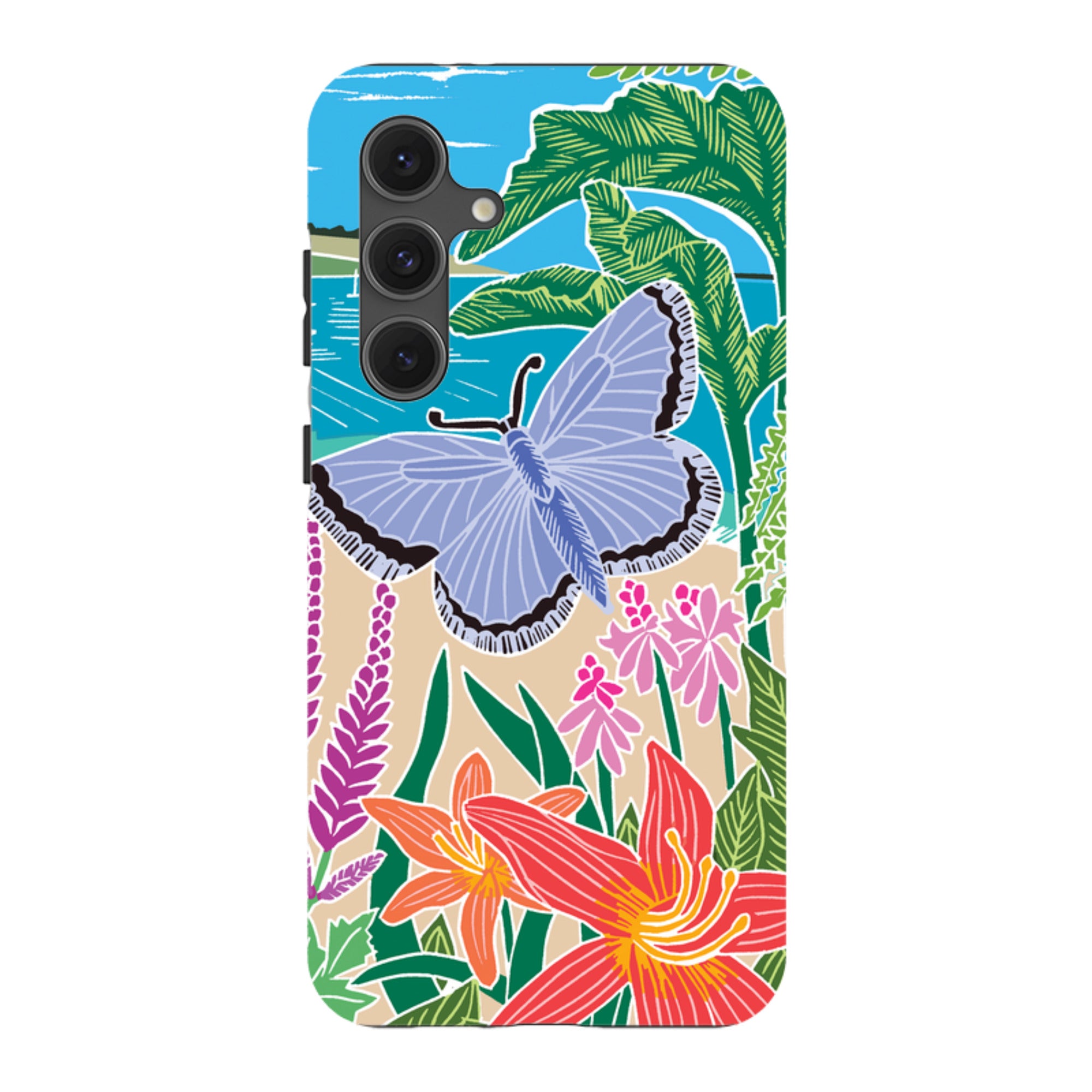Samsung Tough Case - Trebah Garden By Kate Heiss