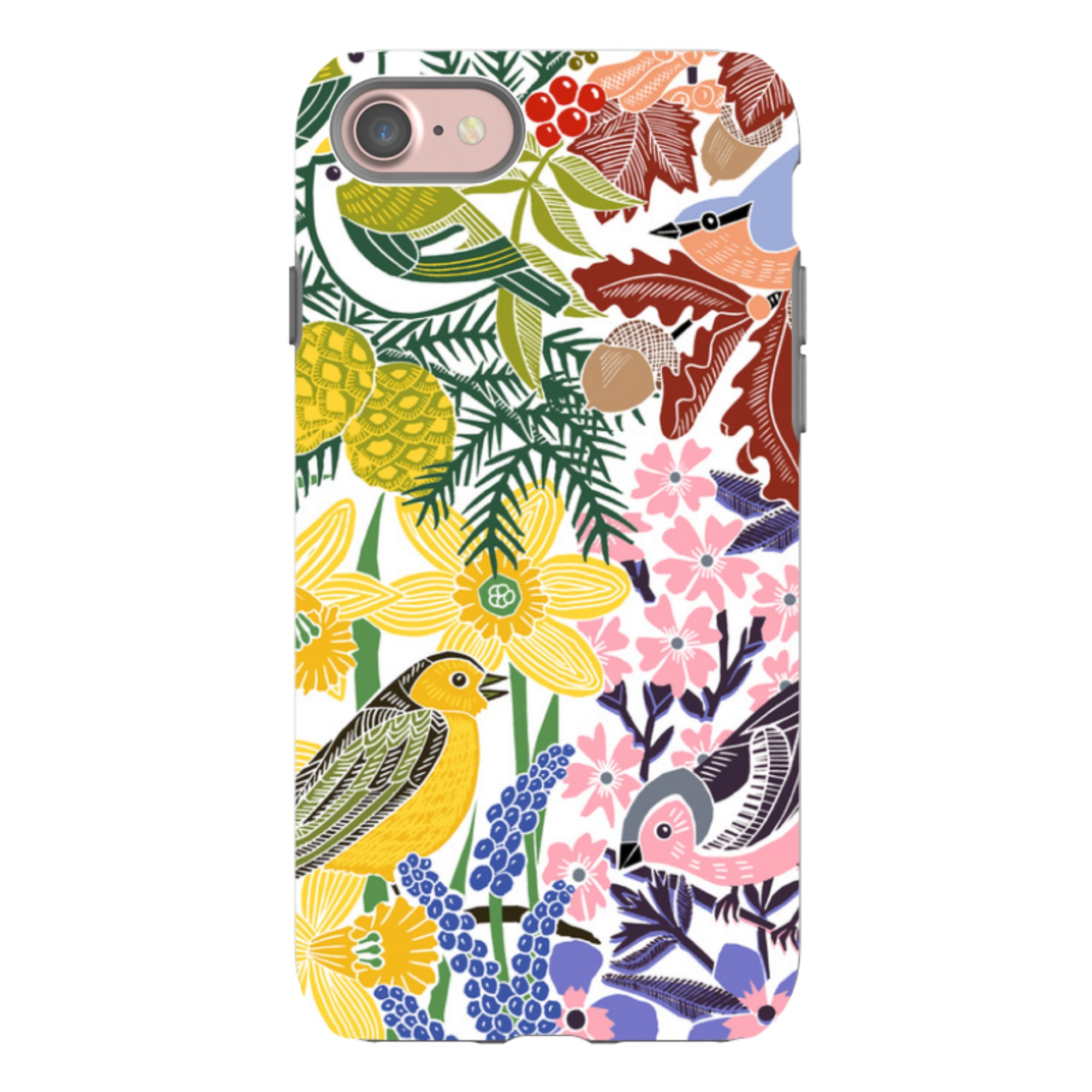 iPhone Tough Case - Embrace The Seasons By kate Heiss
