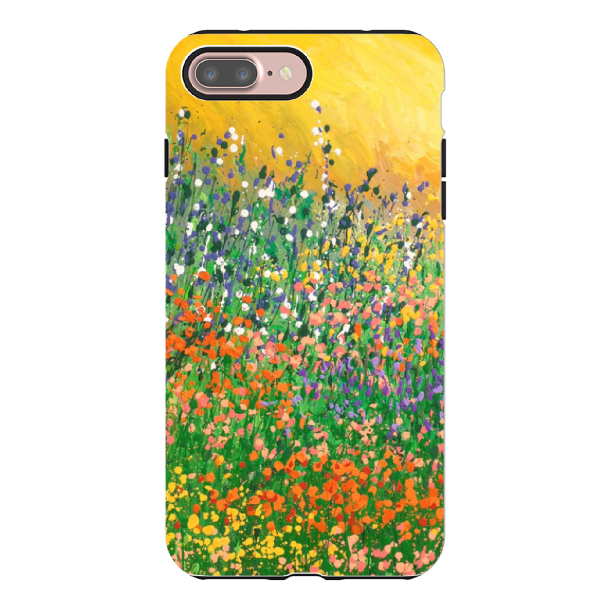 iPhone Tough Case - Sun Garden By Linda Calvert Jacobson