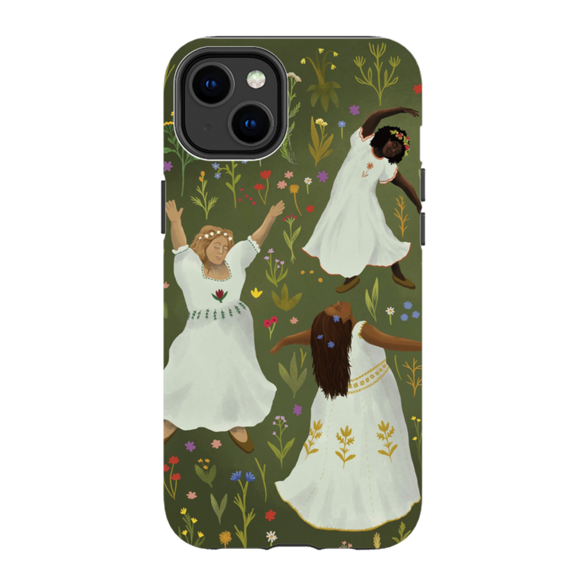 iPhone Tough Case - Folk Dance By Anna Stead