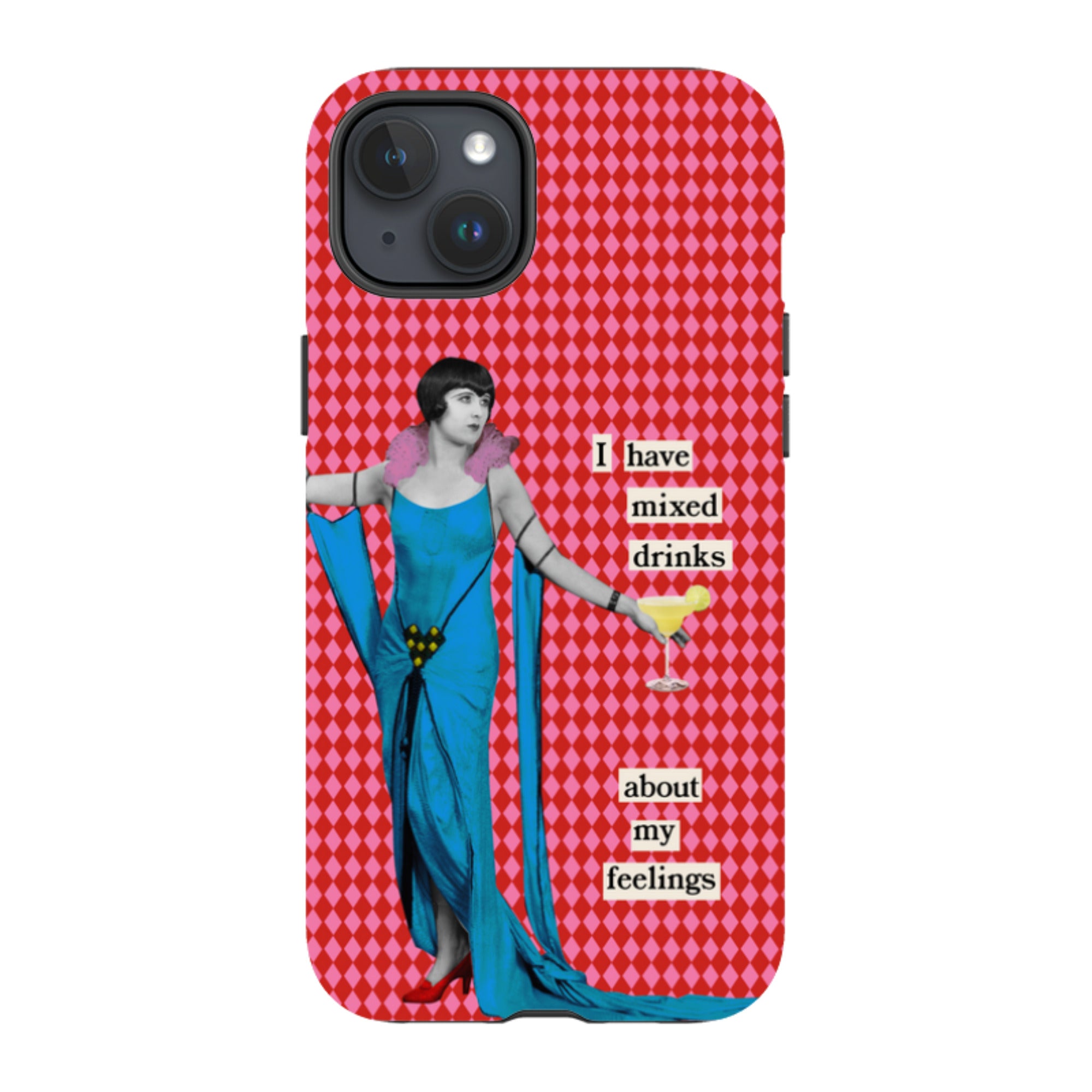 iPhone Tough Case - Mixed Drinks By Clare Jordan