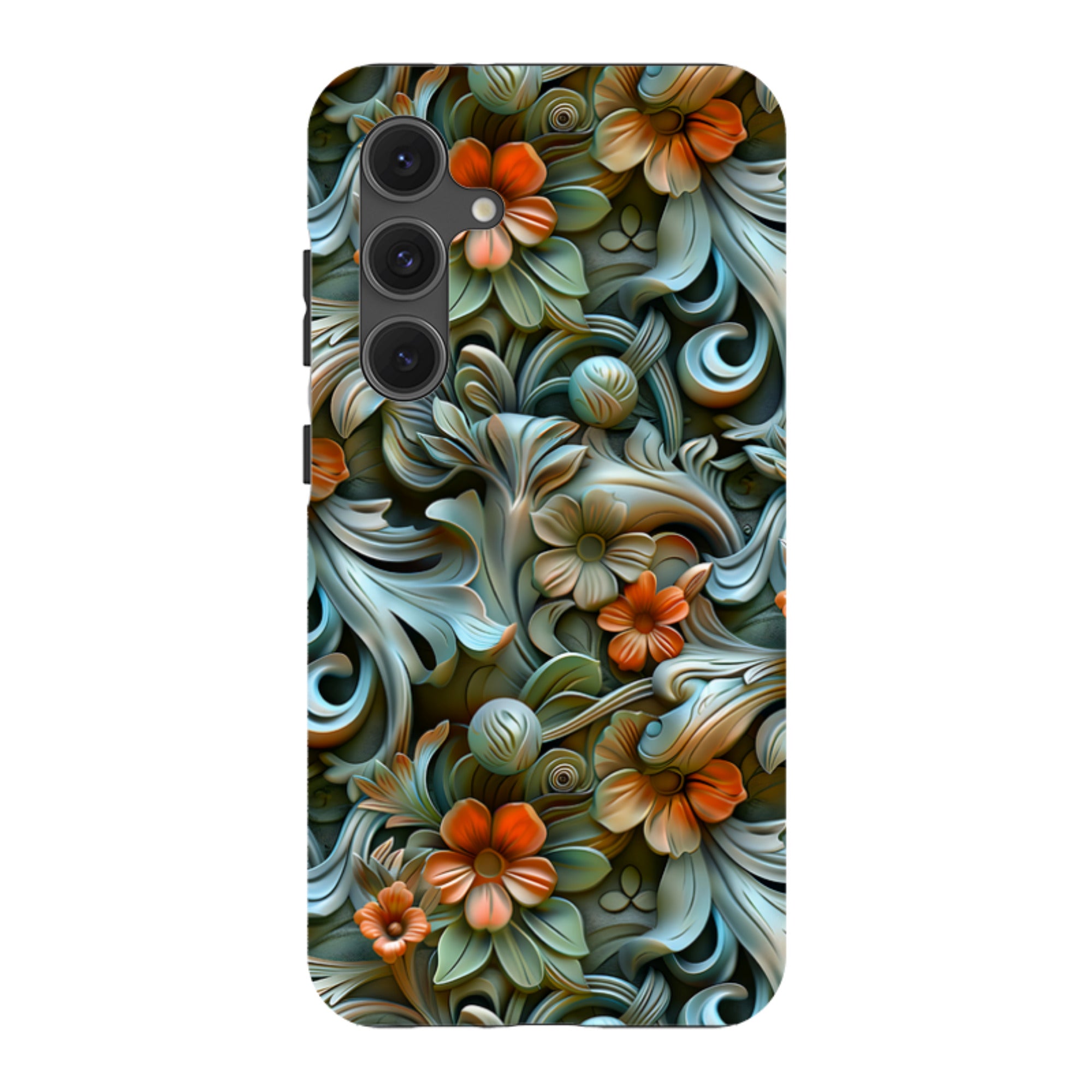 Samsung Tough Case - Clover Floral