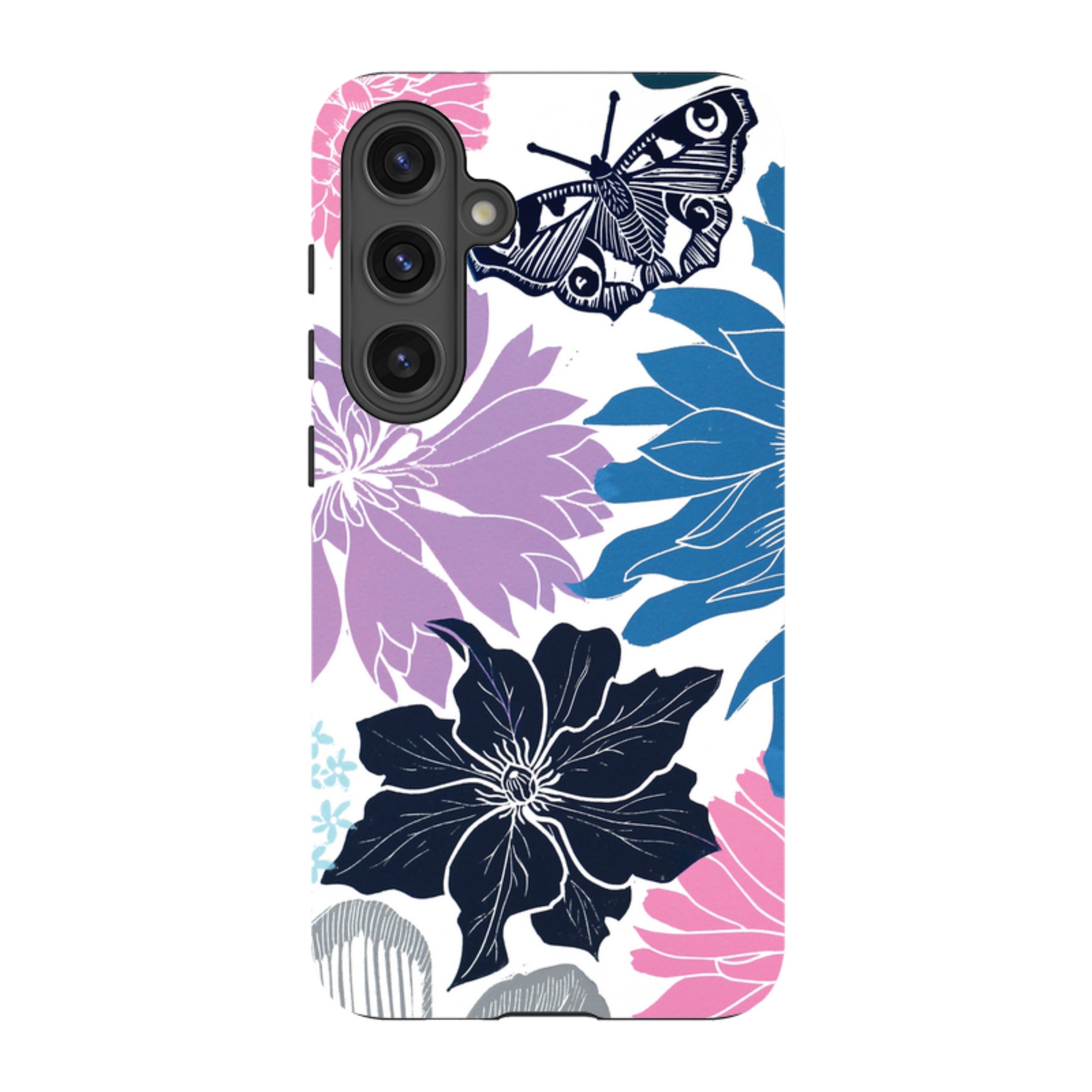 Samsung Tough Case - Cottage Garden Butterfly By Kate Heiss