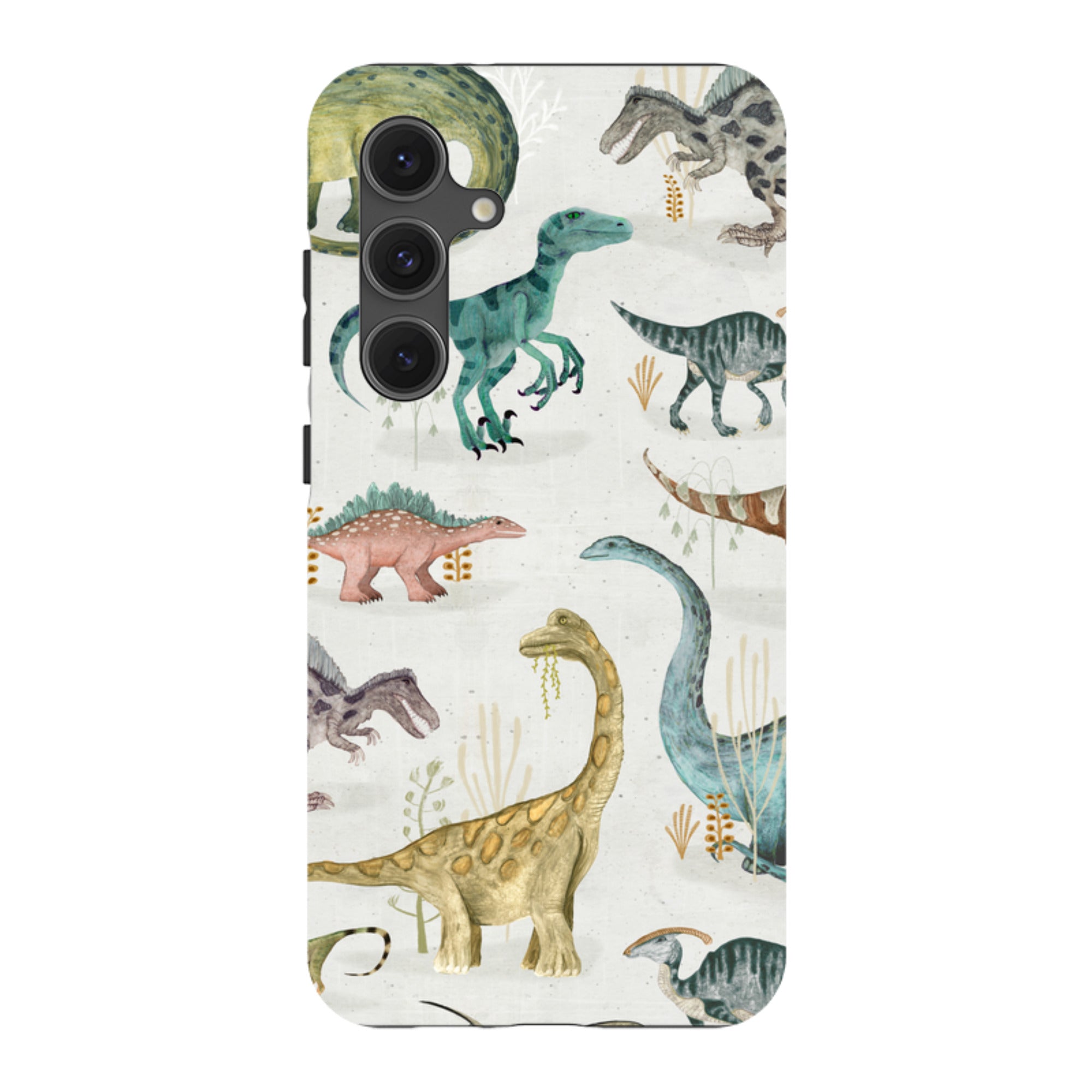 Samsung Tough Case - Dinosaur Pastel By Katherine Quinn