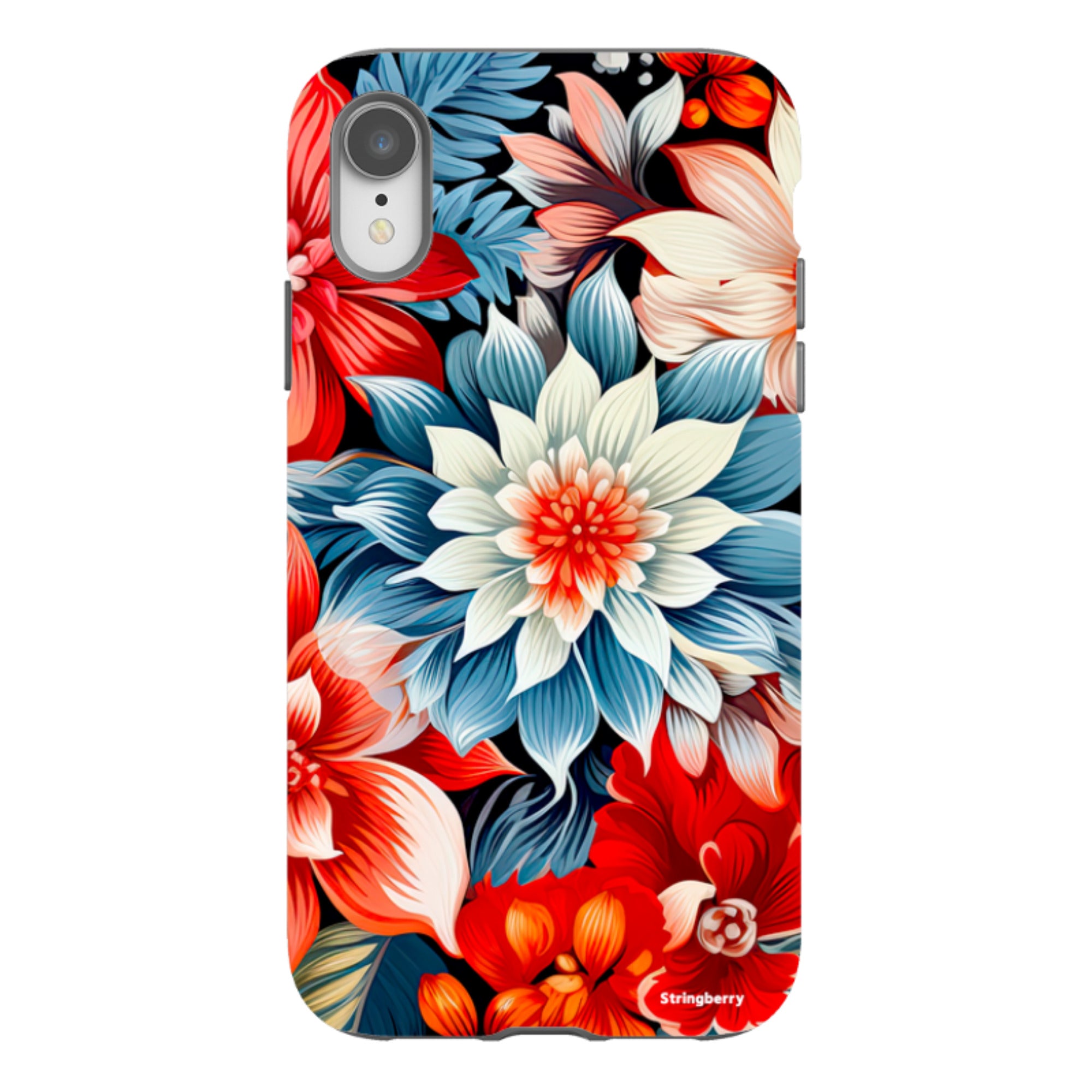 iPhone Tough Case - Red Bells II