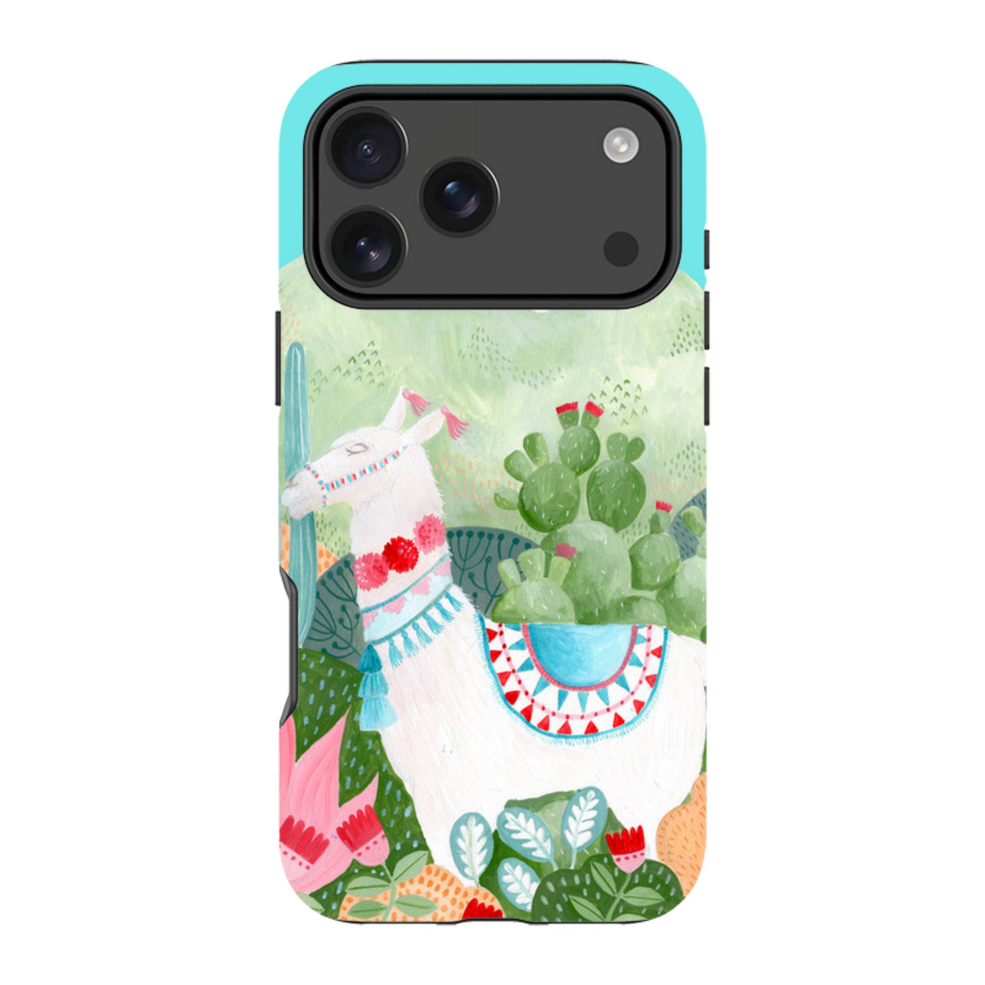 iPhone MagSafe Tough Case - Llama By Bex Parkin