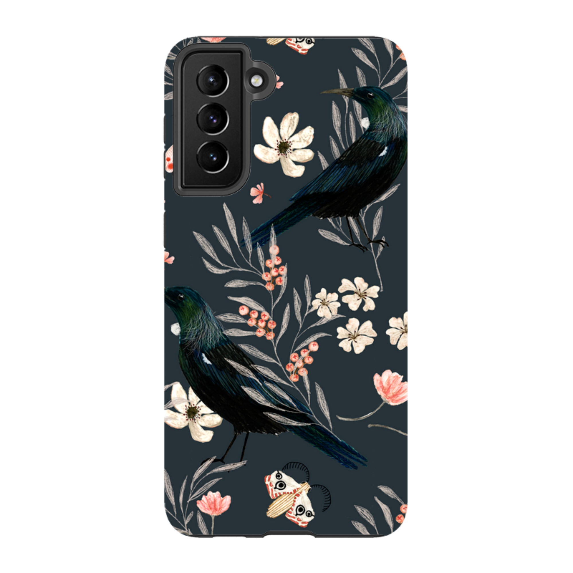 Samsung Tough Case - Moths And Tuis By Katherine Quinn