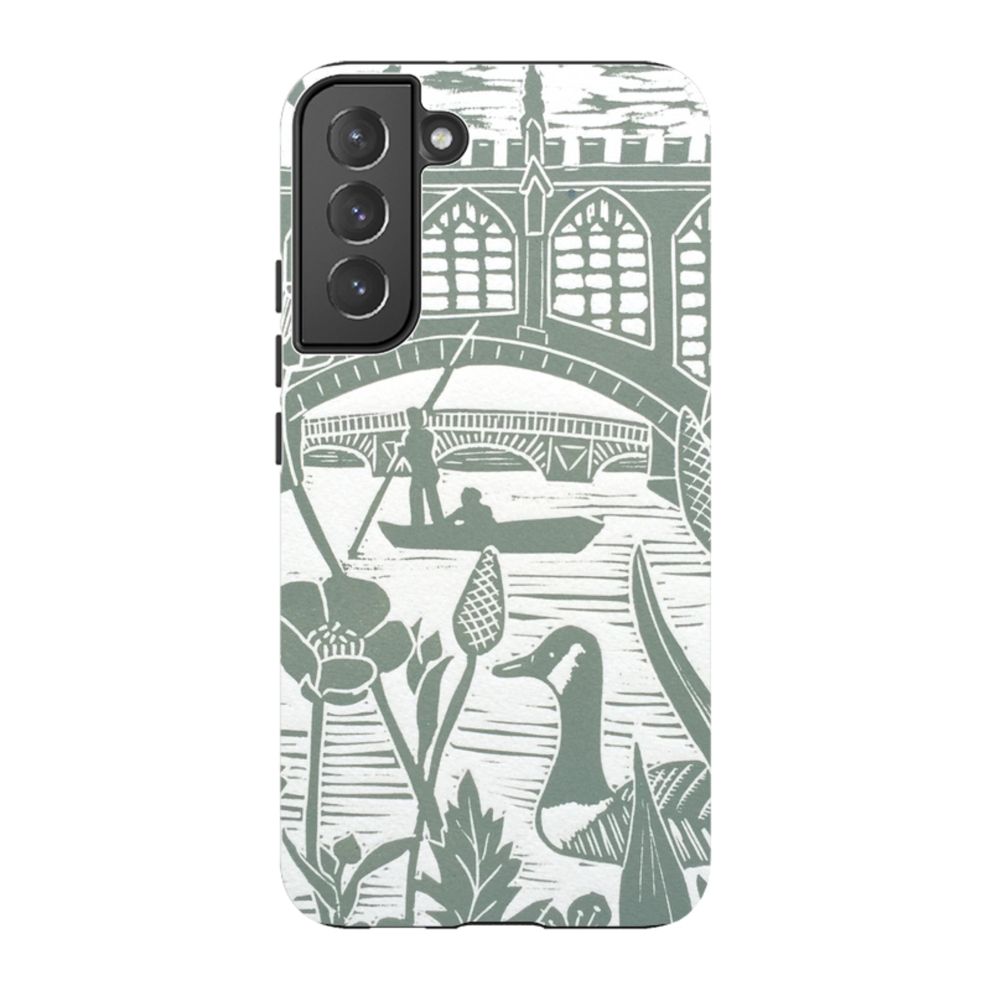 Samsung Tough Case - Punting At Cambridge By Kate Heiss
