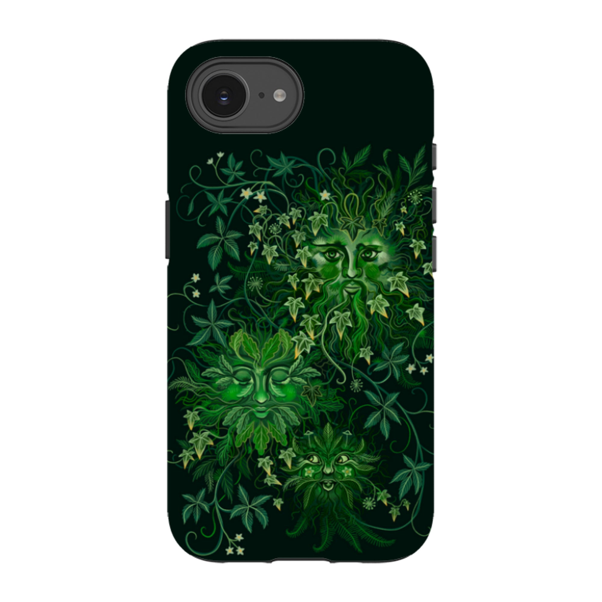 iPhone Tough Case - Green Man By Anna Stead