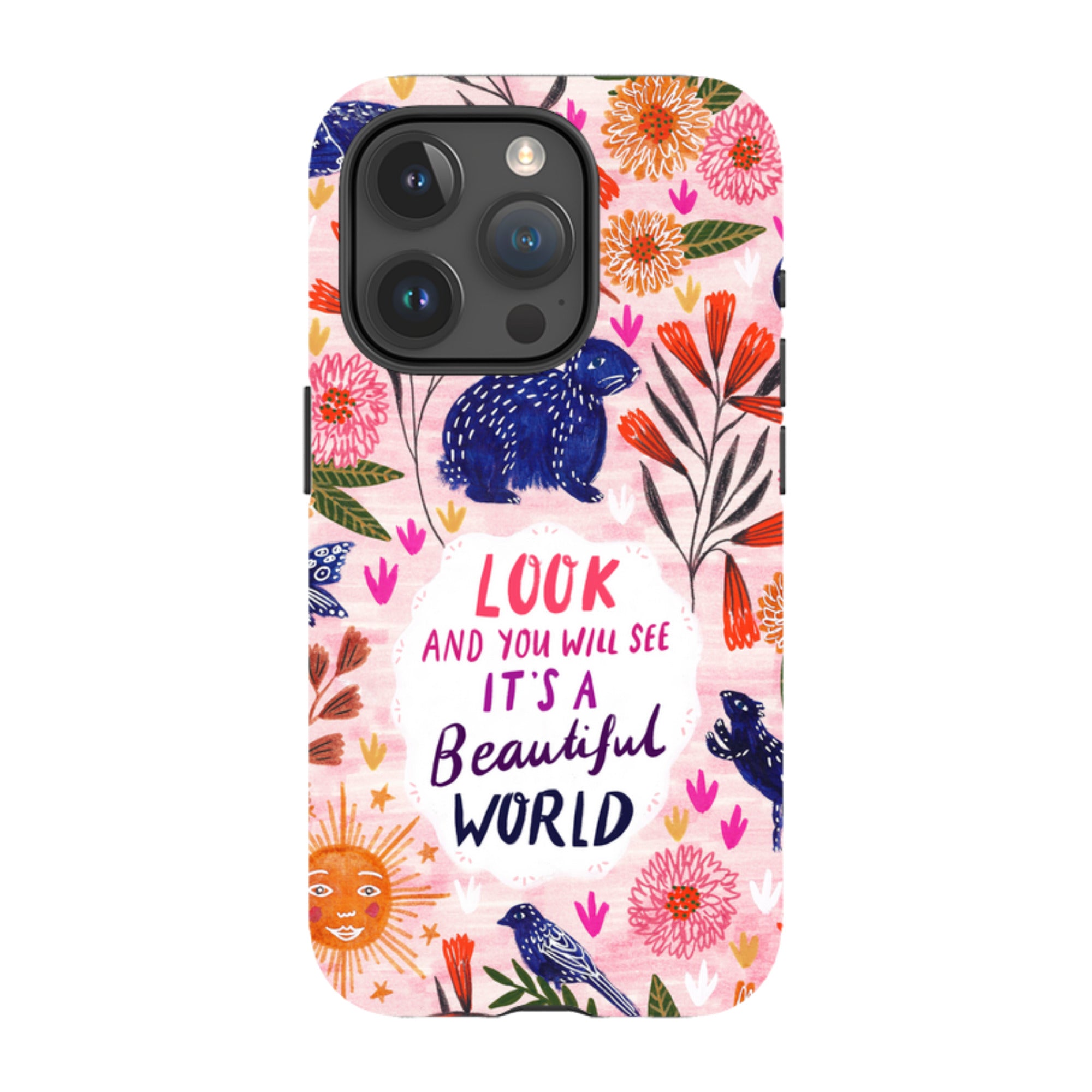 iPhone Tough Case - Beautiful World By Lee Foster Wilson