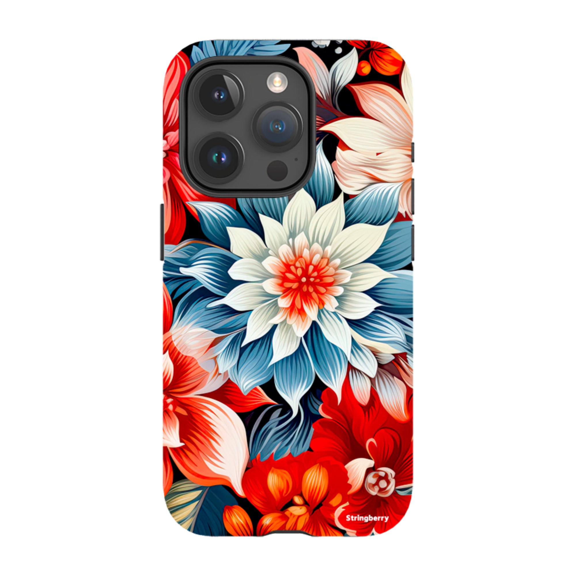 iPhone MagSafe Tough Case - Red Bells II