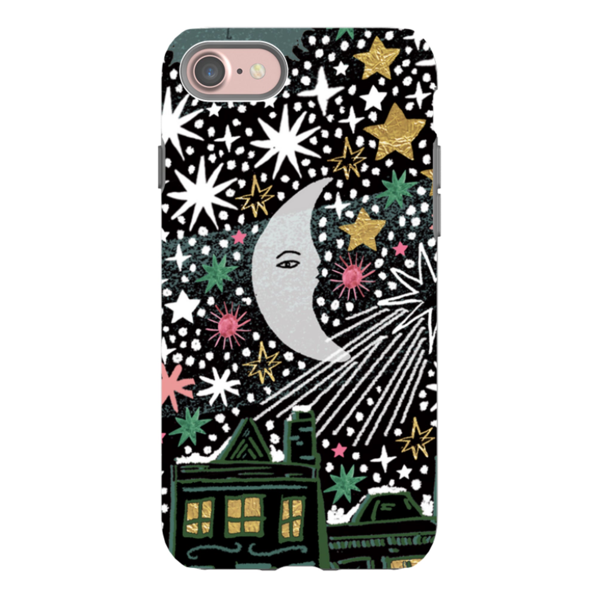 iPhone Tough Case - Night Before Xmas I By Emma Frances Grant