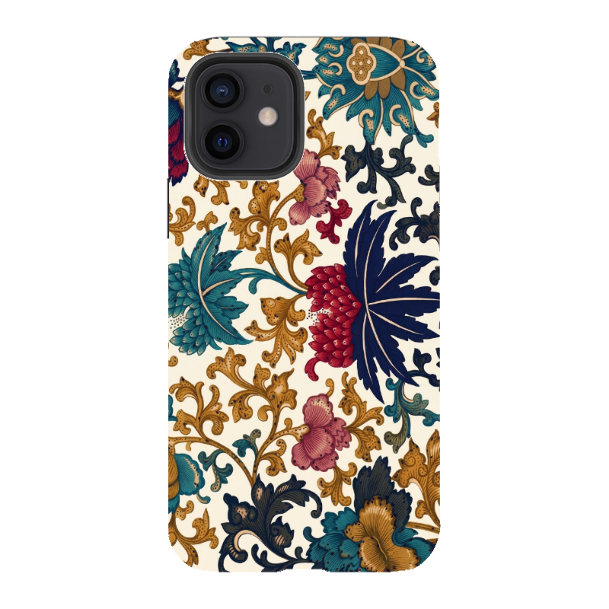 iPhone Tough Case - Vintage Damask Floral