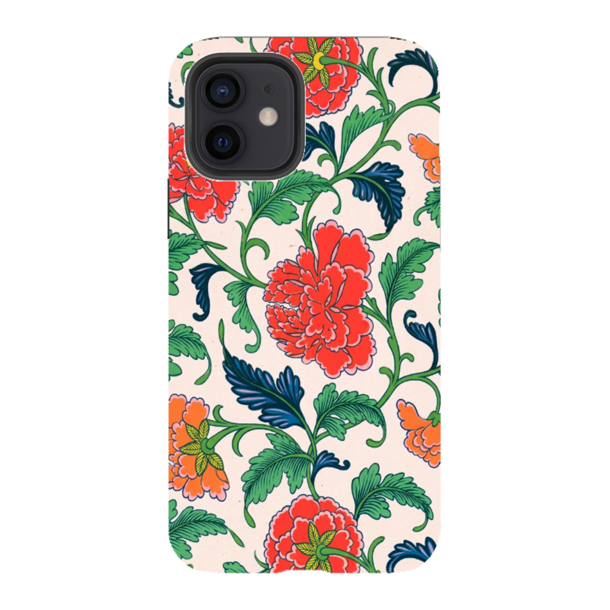 iPhone Tough Case - Vintage Peony Floral