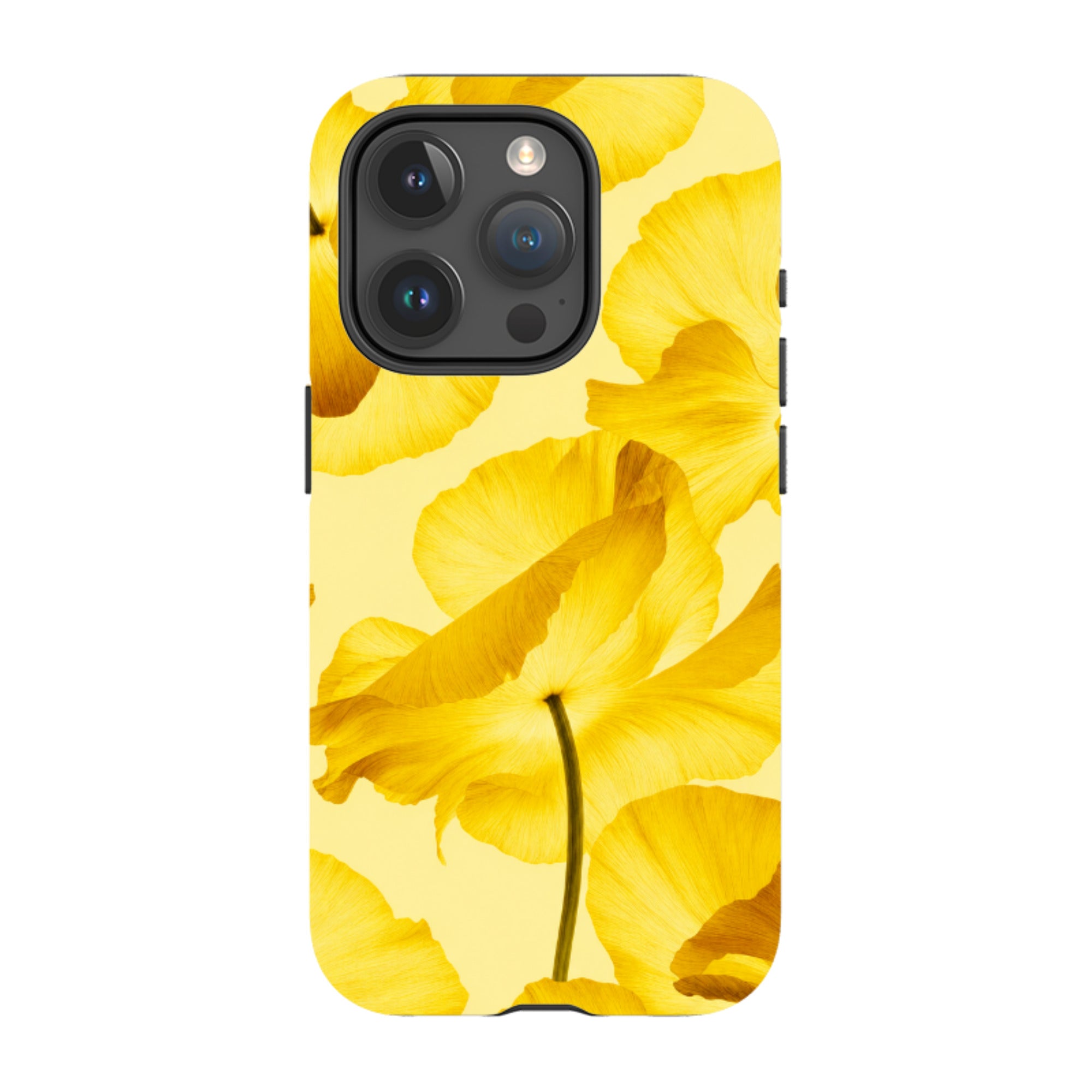 iPhone MagSafe Tough Case - Yellow Poppy