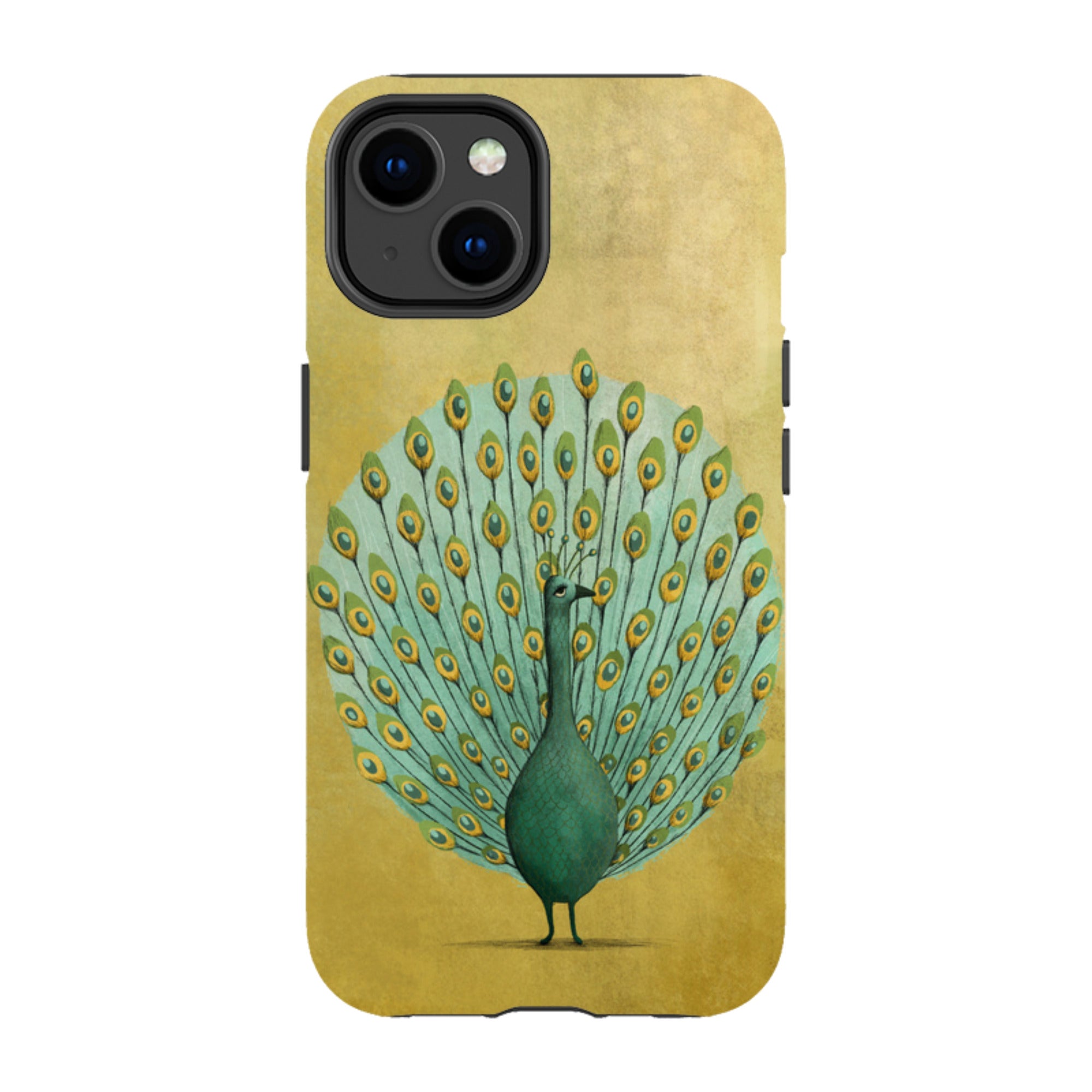 iPhone Tough Case - Peacock By Maja Lindberg