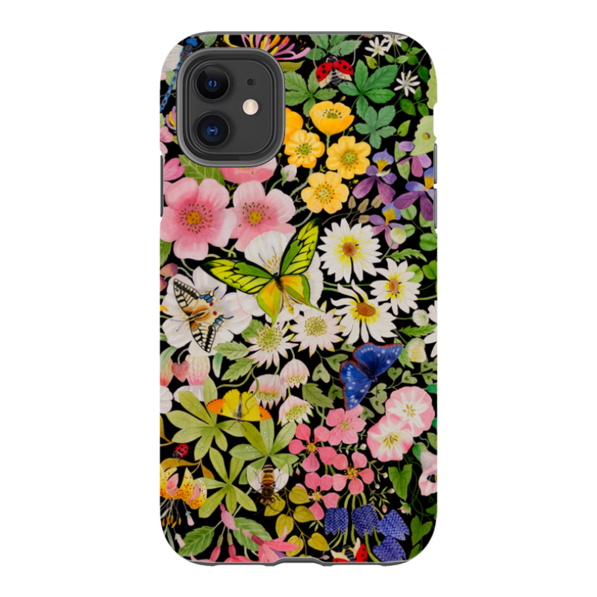 iPhone Tough Case - Wild Flowers By Bex Parkin