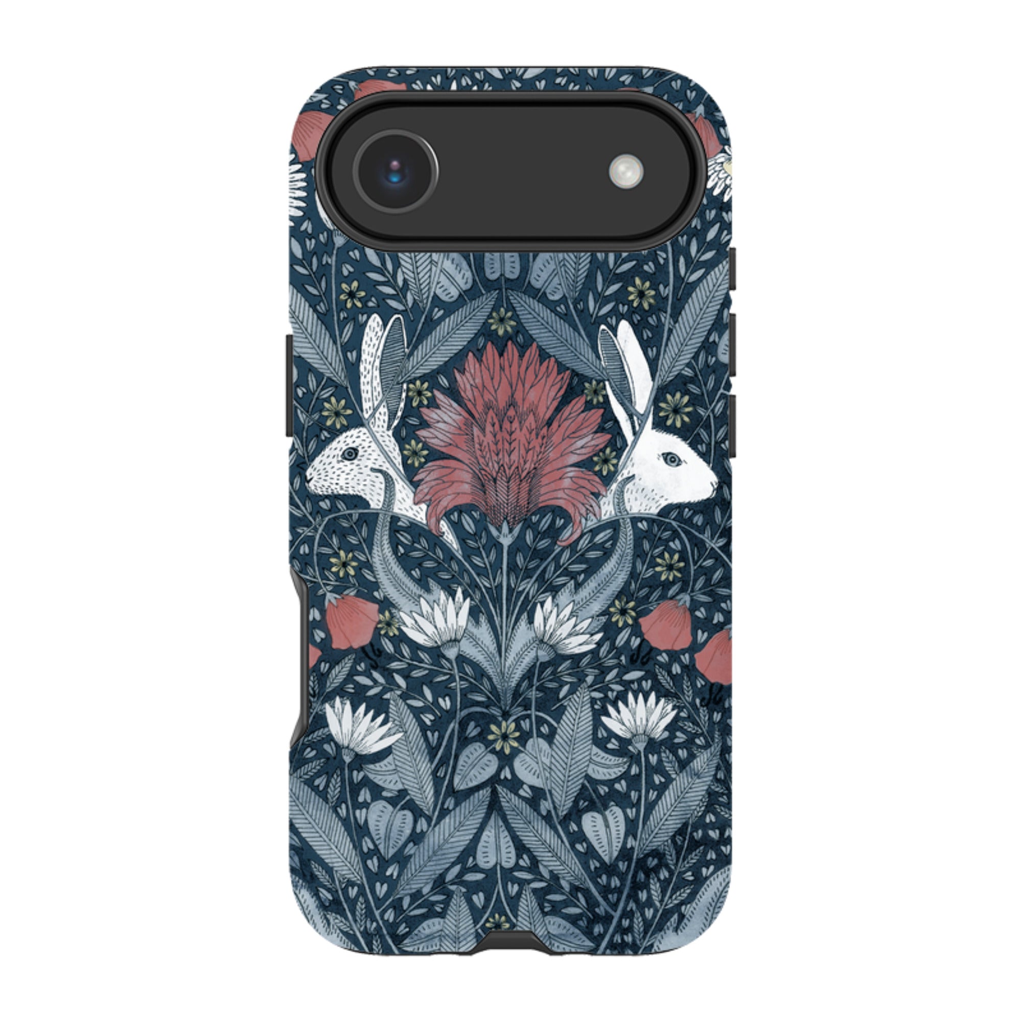 iPhone Tough Case - Two Rabbits By Maria Matos