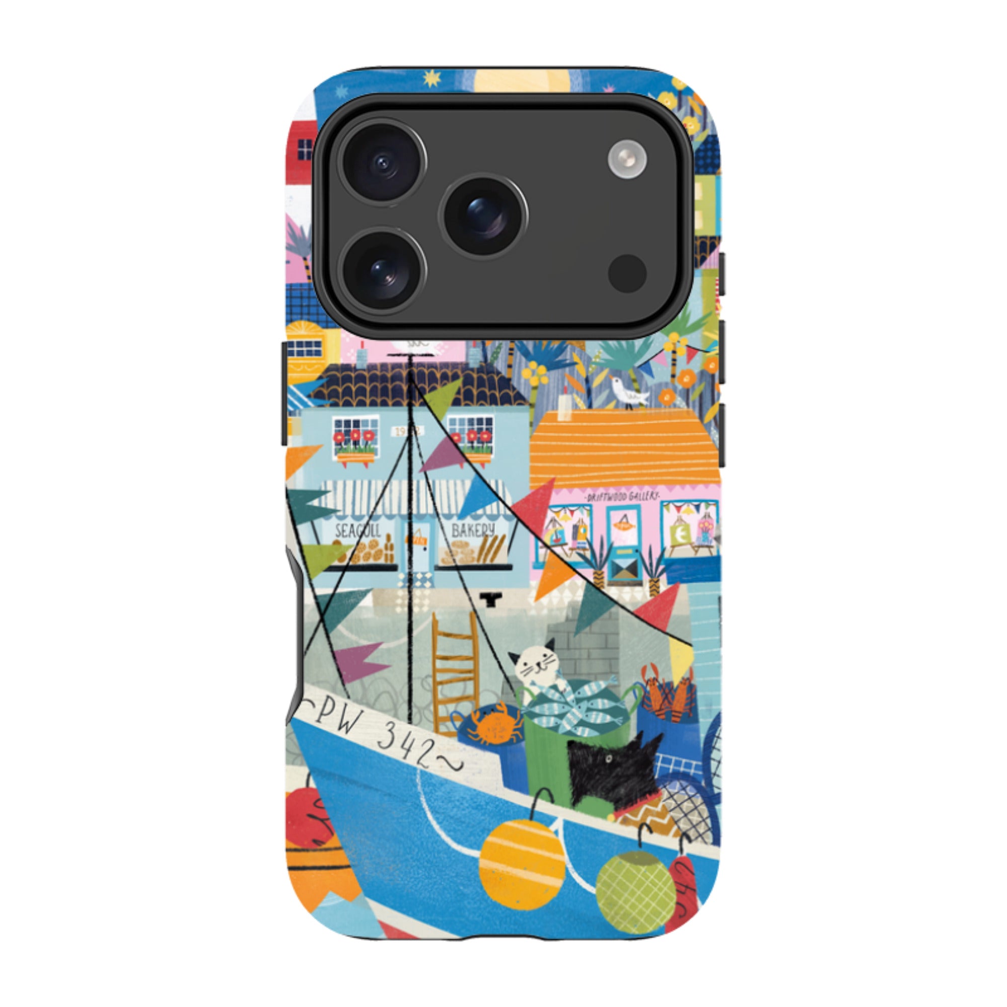 iPhone MagSafe Tough Case - Night Harbour 2 By Ali Brookes