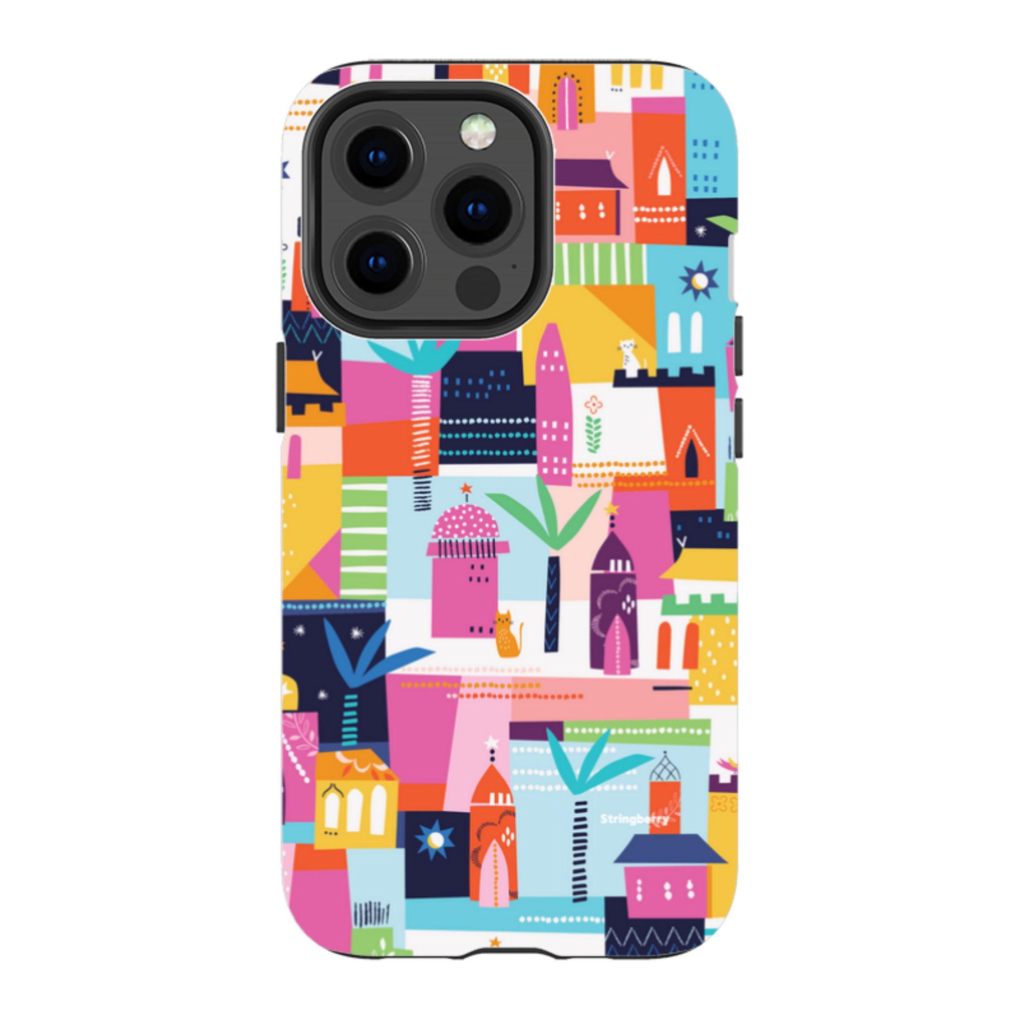 iPhone Tough Case - Houses By Ali Brookes