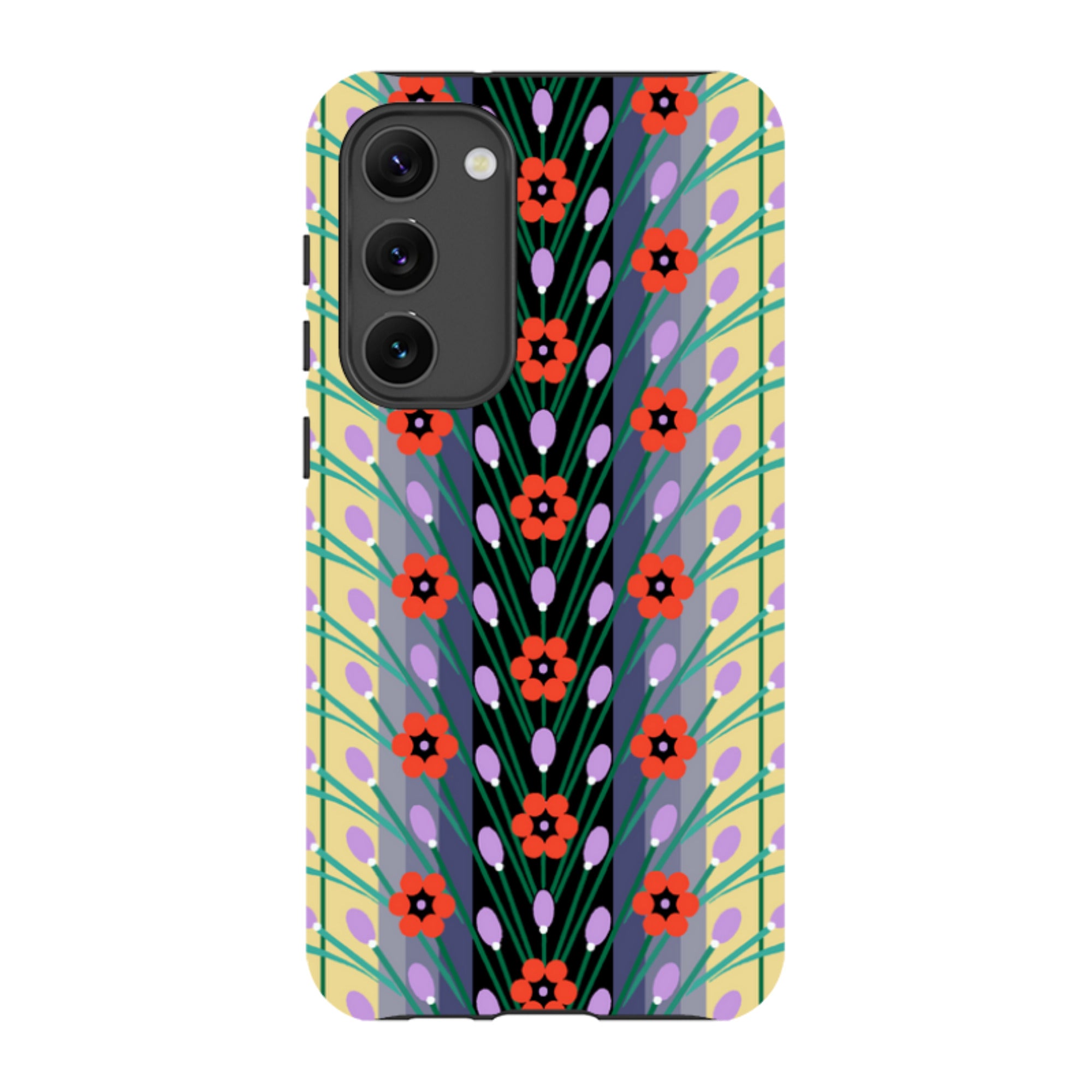 Samsung Tough  Case - Lavender Yellow By Cressida Bell