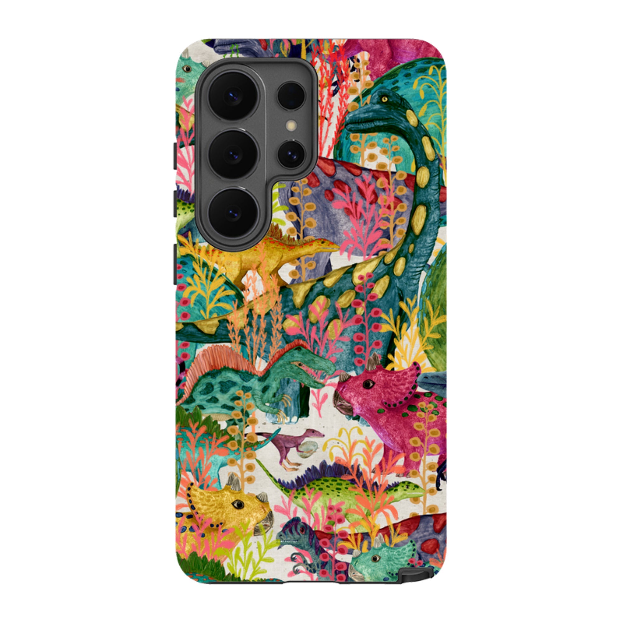 Samsung Tough Case - Dinosaur Jamboree By Katherine Quinn