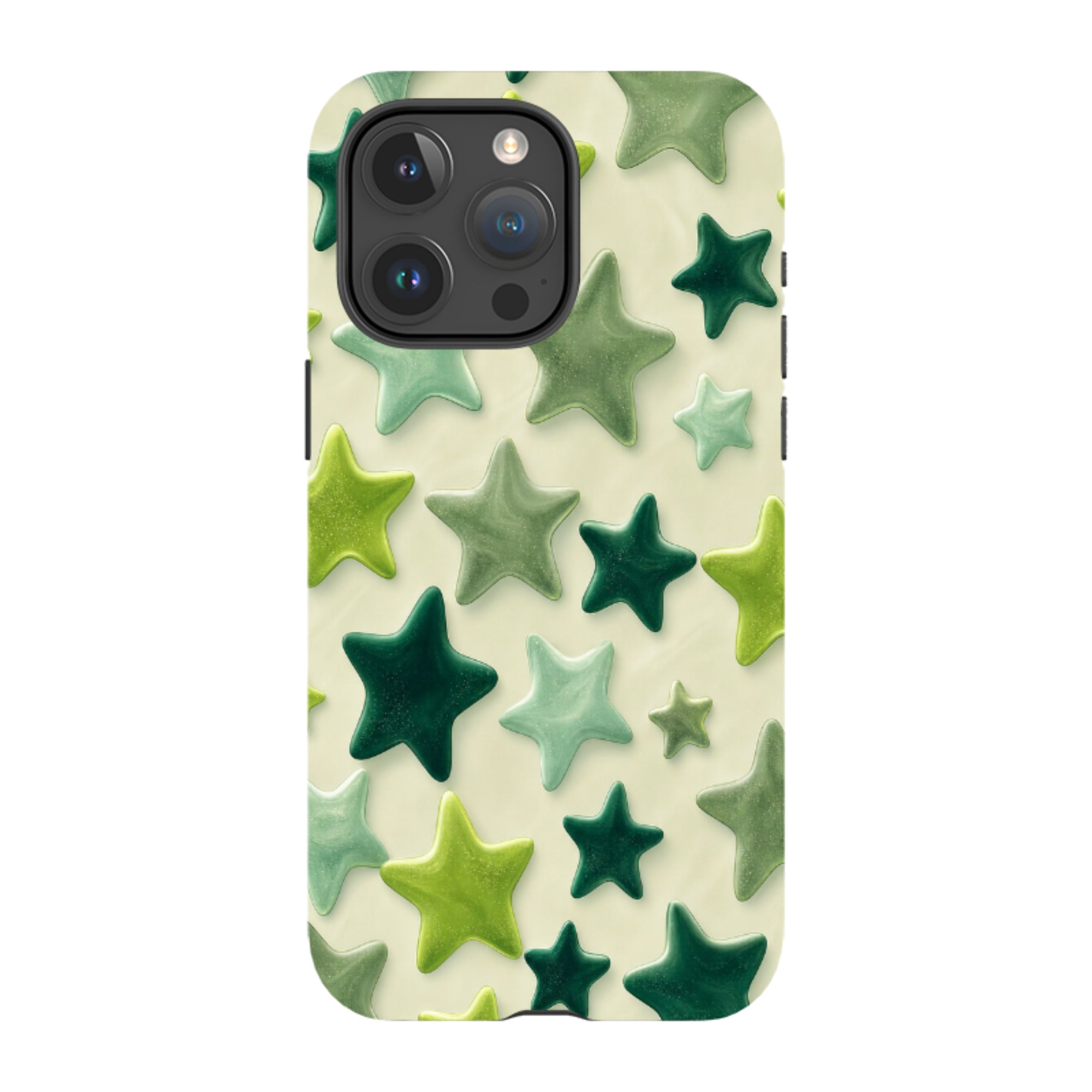 iPhone Tough Case - Sage Green Star