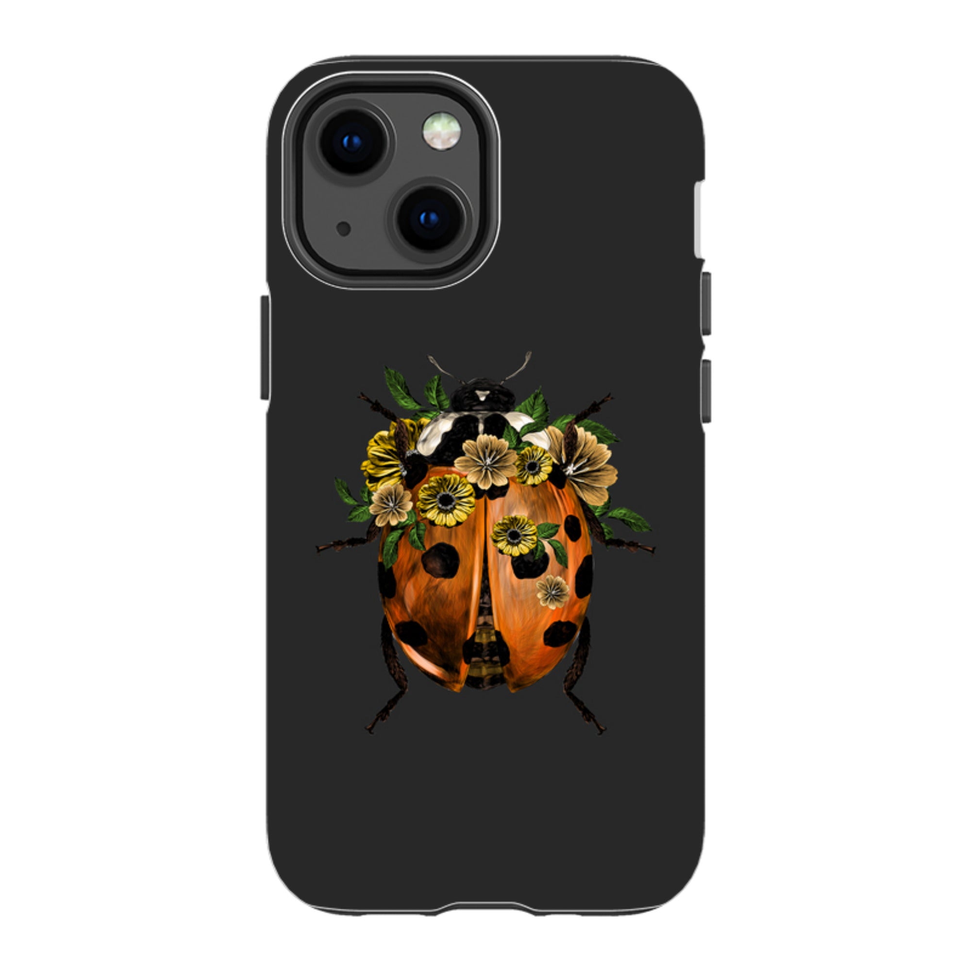 iPhone Tough Case - Ladybug Dark