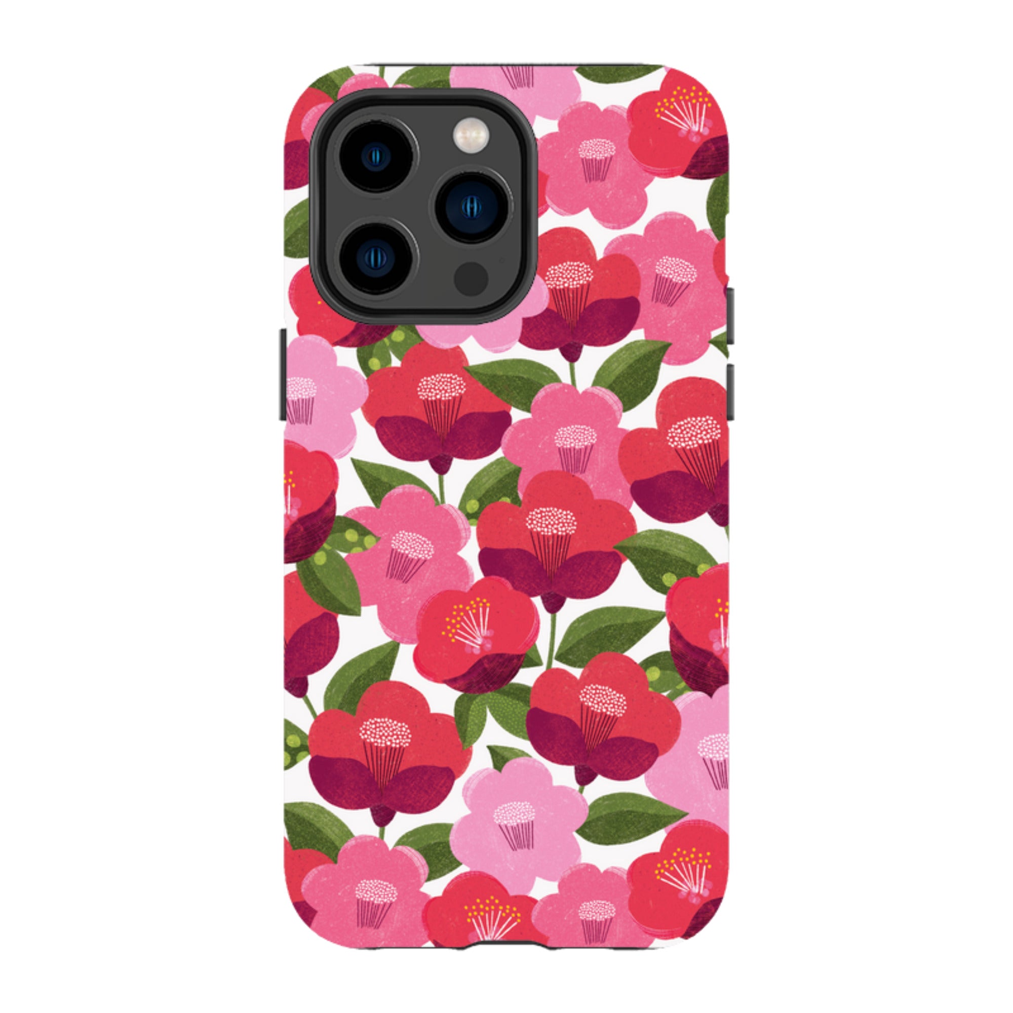 iPhone Tough Case - Camellia I By Ali Brookes