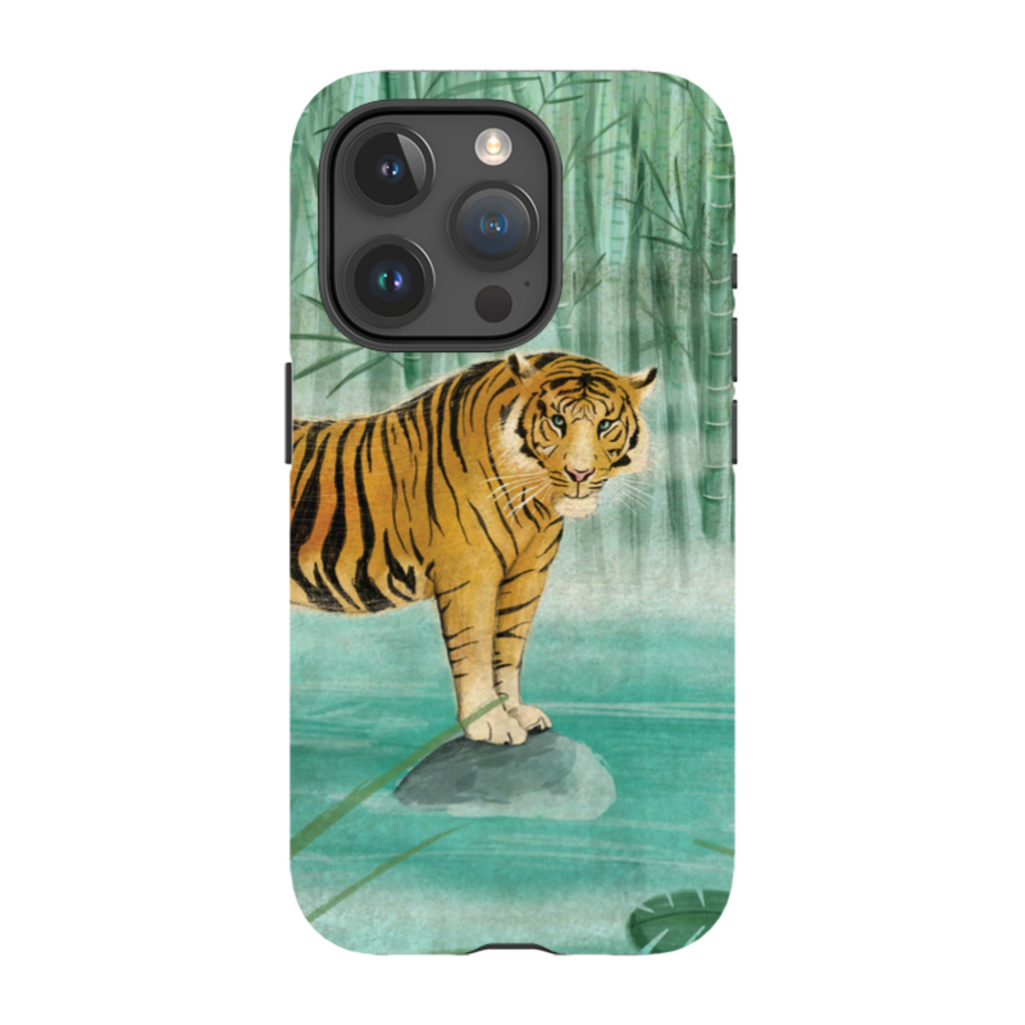 iPhone MagSafe Tough Case - Tiger By Maja Lindberg