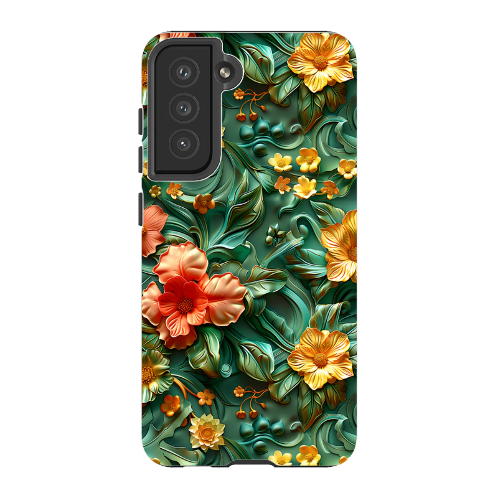 Samsung Tough Case - Jade Floral