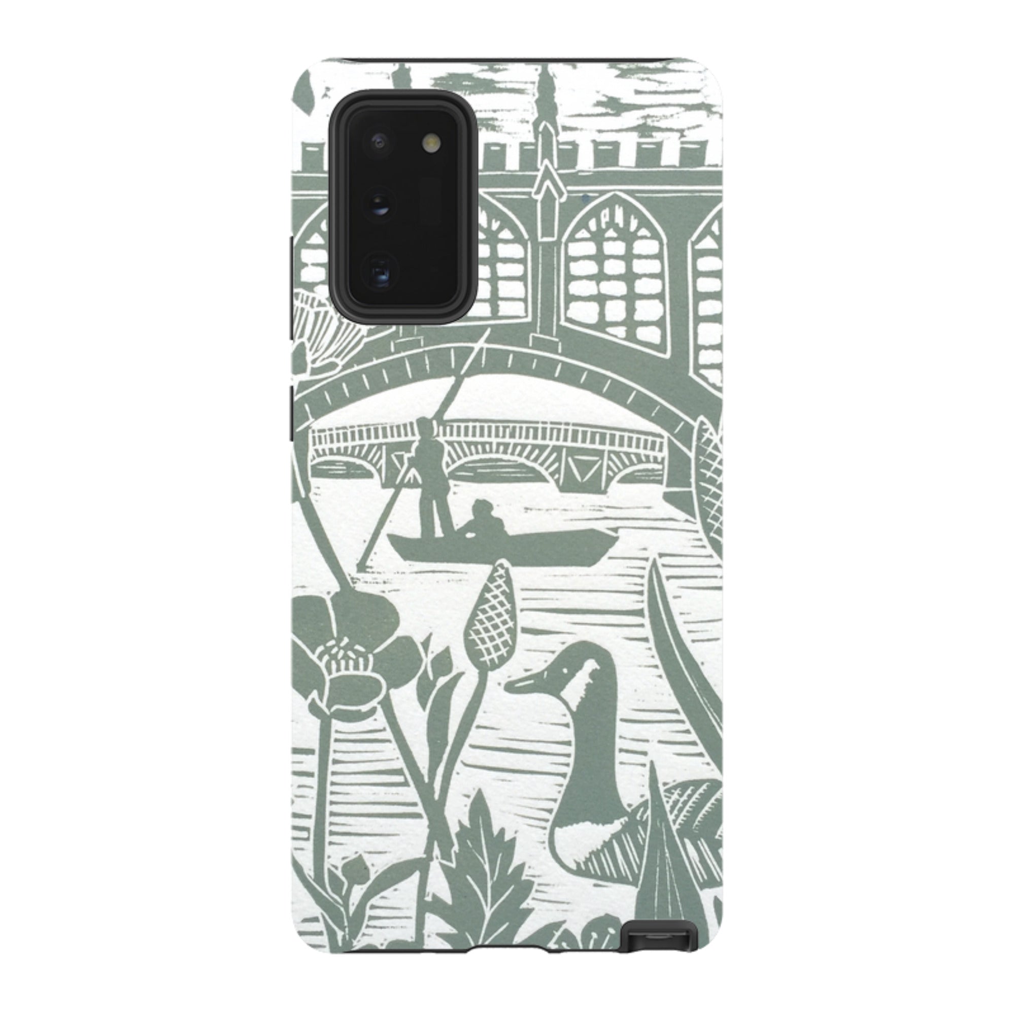 Samsung Tough Case - Punting At Cambridge By Kate Heiss