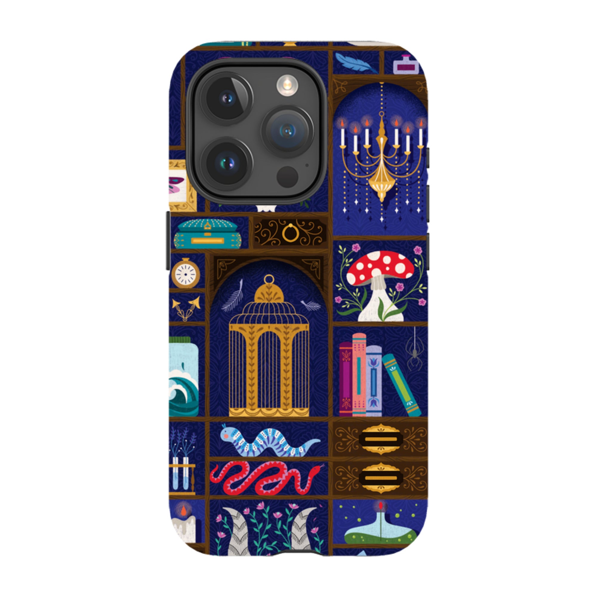 iPhone Tough Case - Cabinet Of Curiosities By Jenny Zemanek