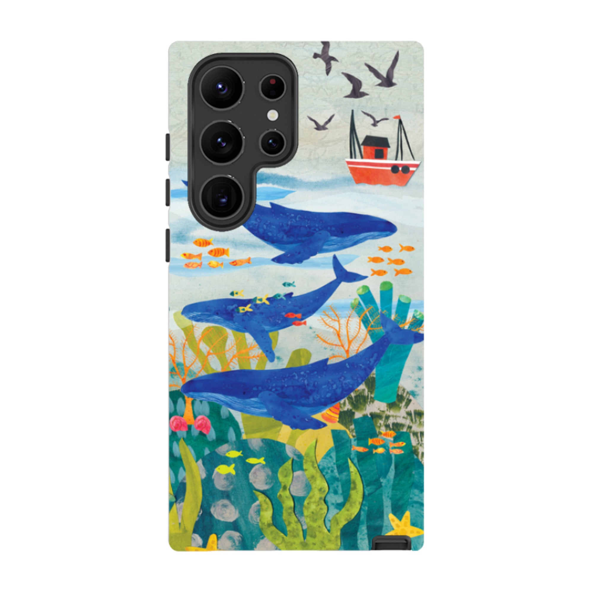 Samsung Tough  Case - Whale Watching By Tracey English