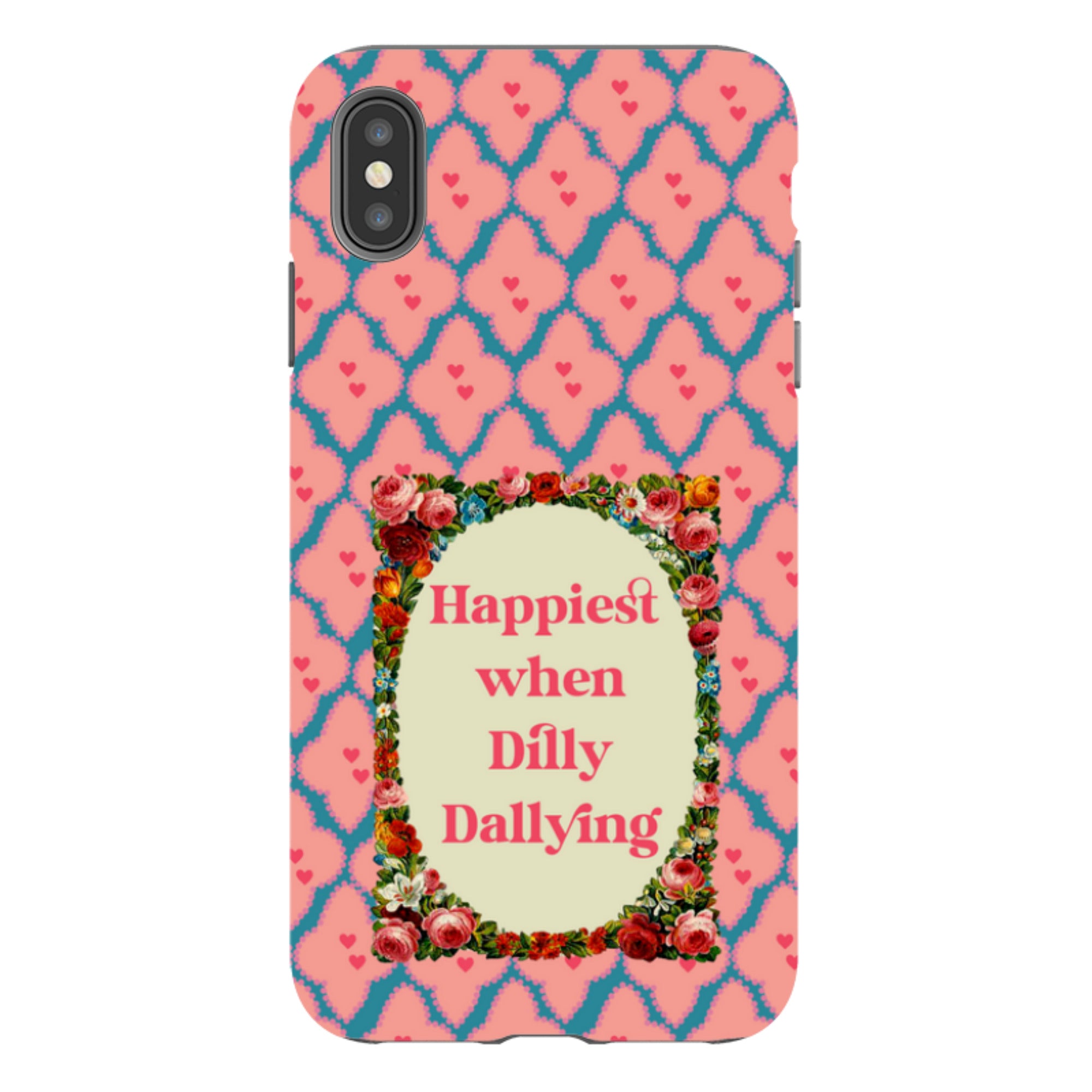 iPhone Tough Case - Dilly Dally By Clare Jordan