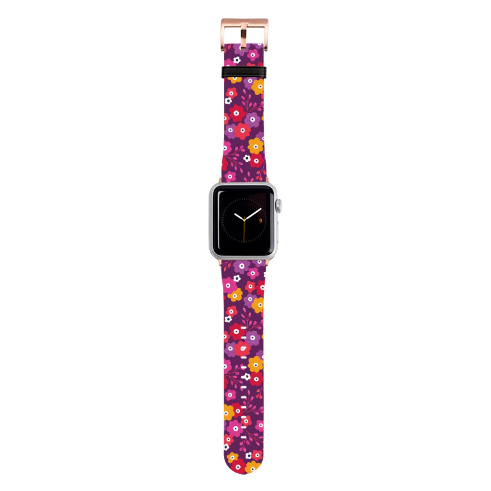 Cherry Blosom II Apple Watch Strap By Ali Brookes