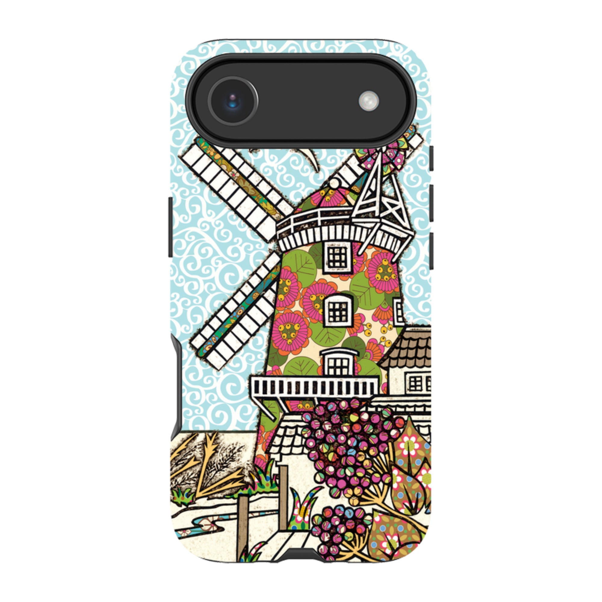 iPhone MagSafe Tough Case -  Cley Windmill By Amelia Bowman