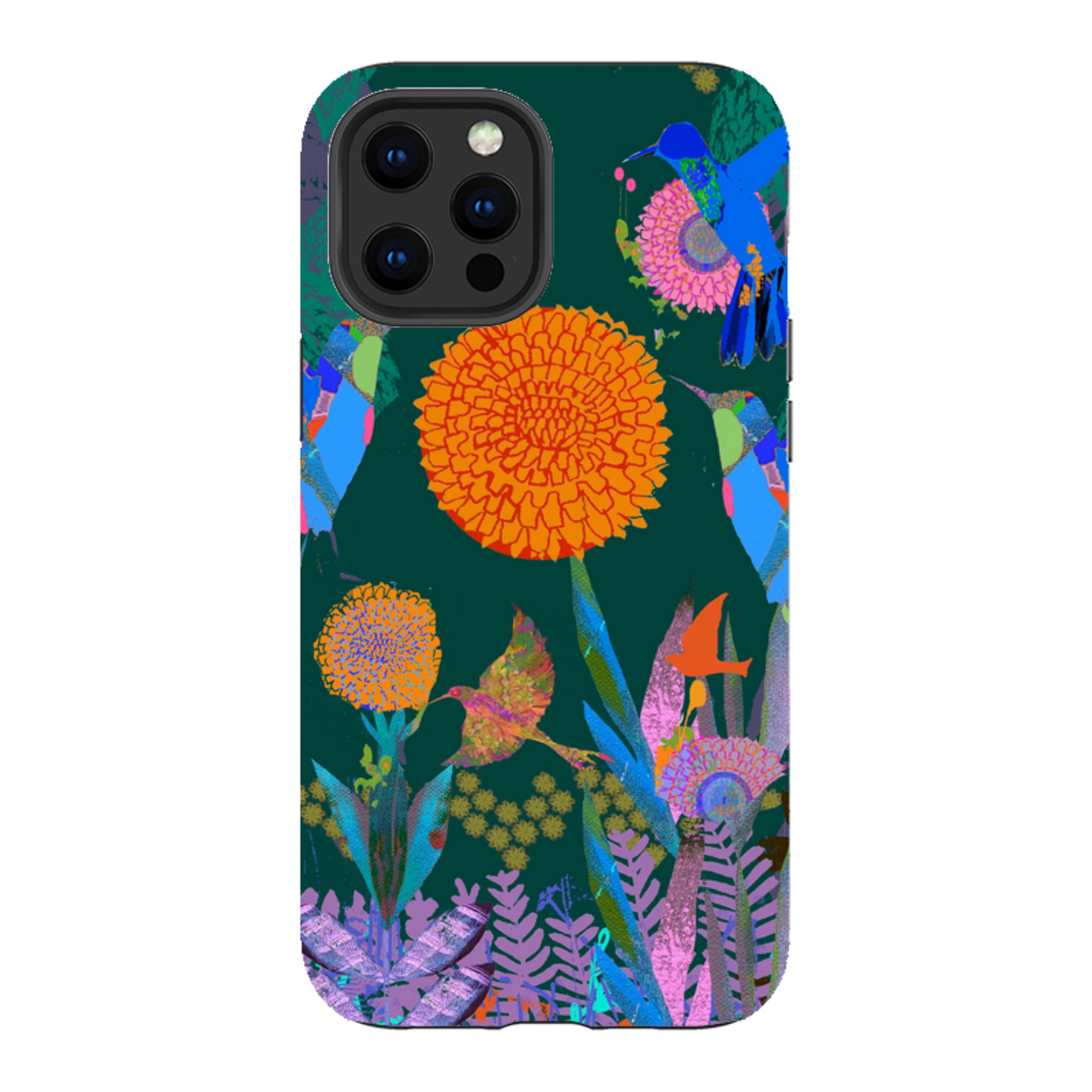 iPhone Tough Case - Hummingbird Forest By Tiffany Lynch