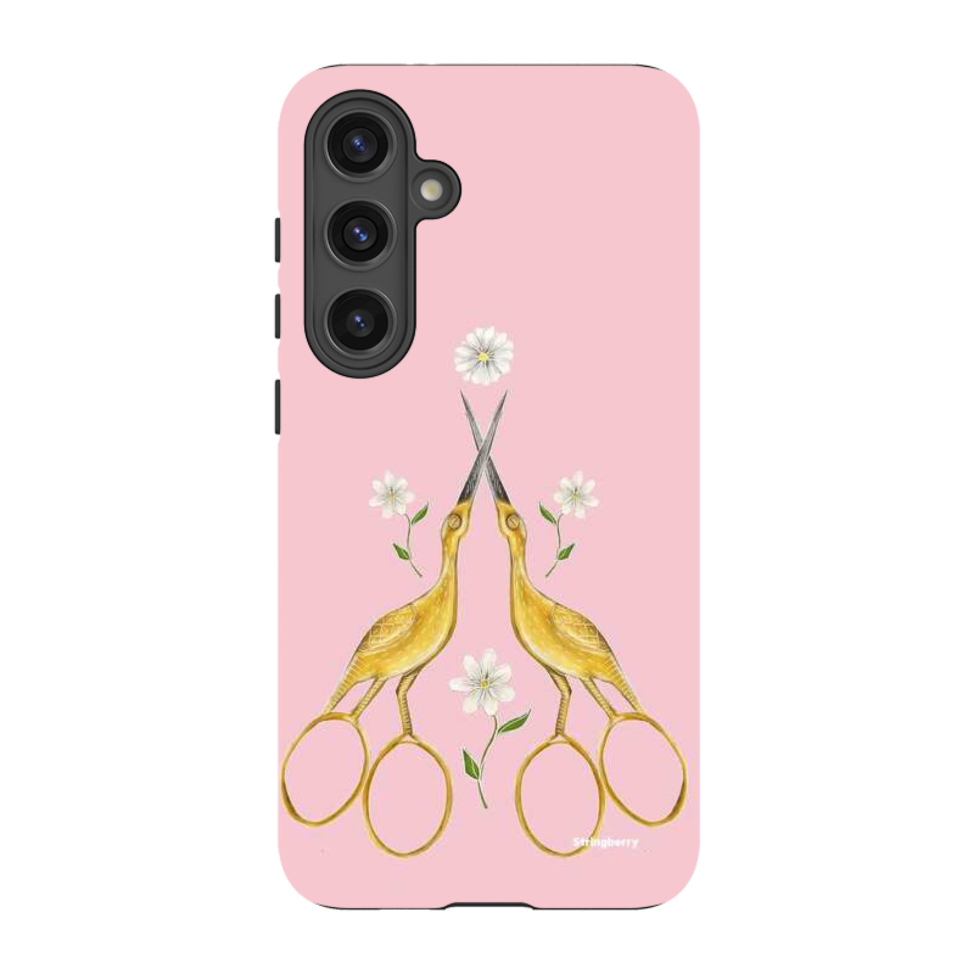 Samsung Tough Case - Heron Scissors By Catherine Rowe
