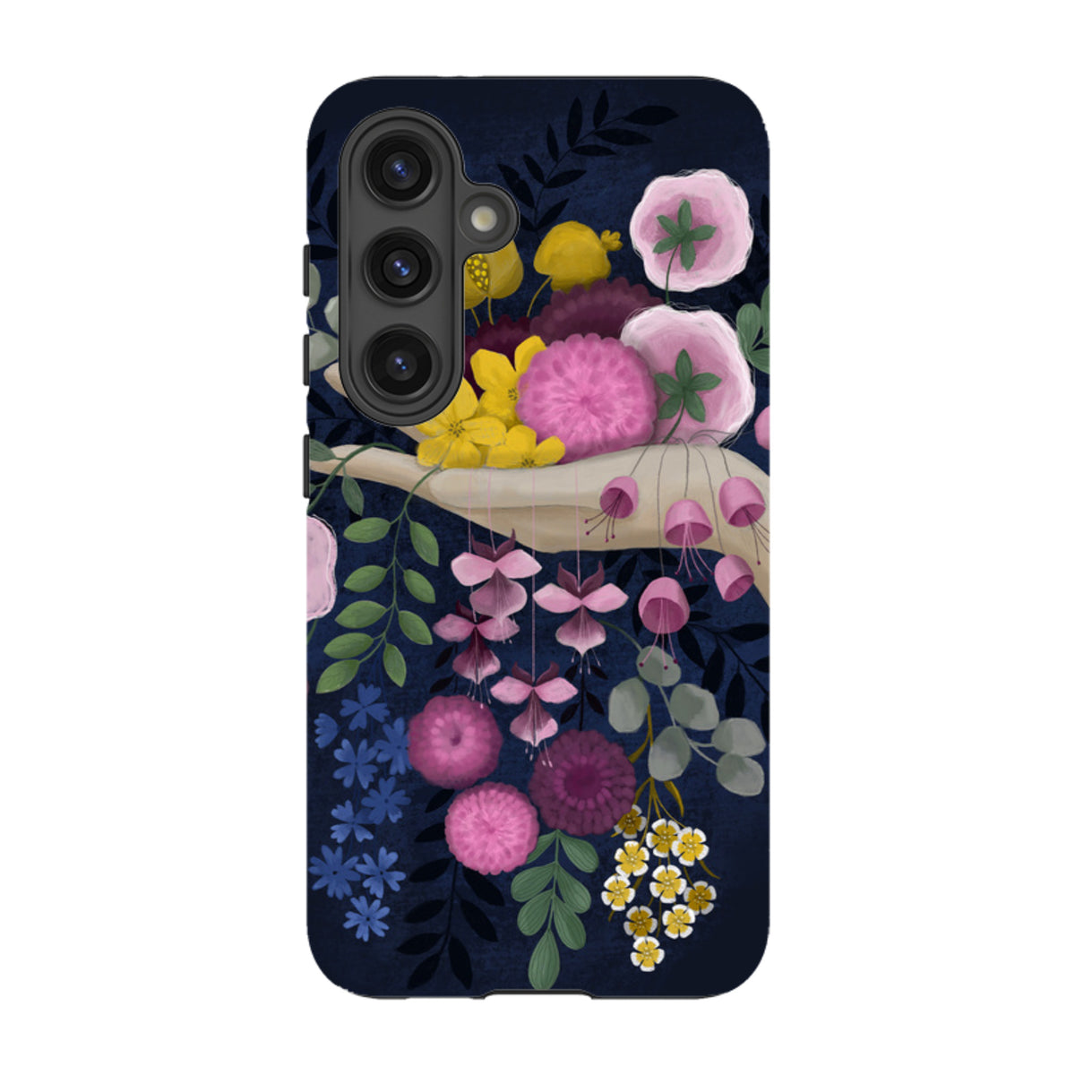 Samsung Tough Case - Flower Hand By Bex Parkin