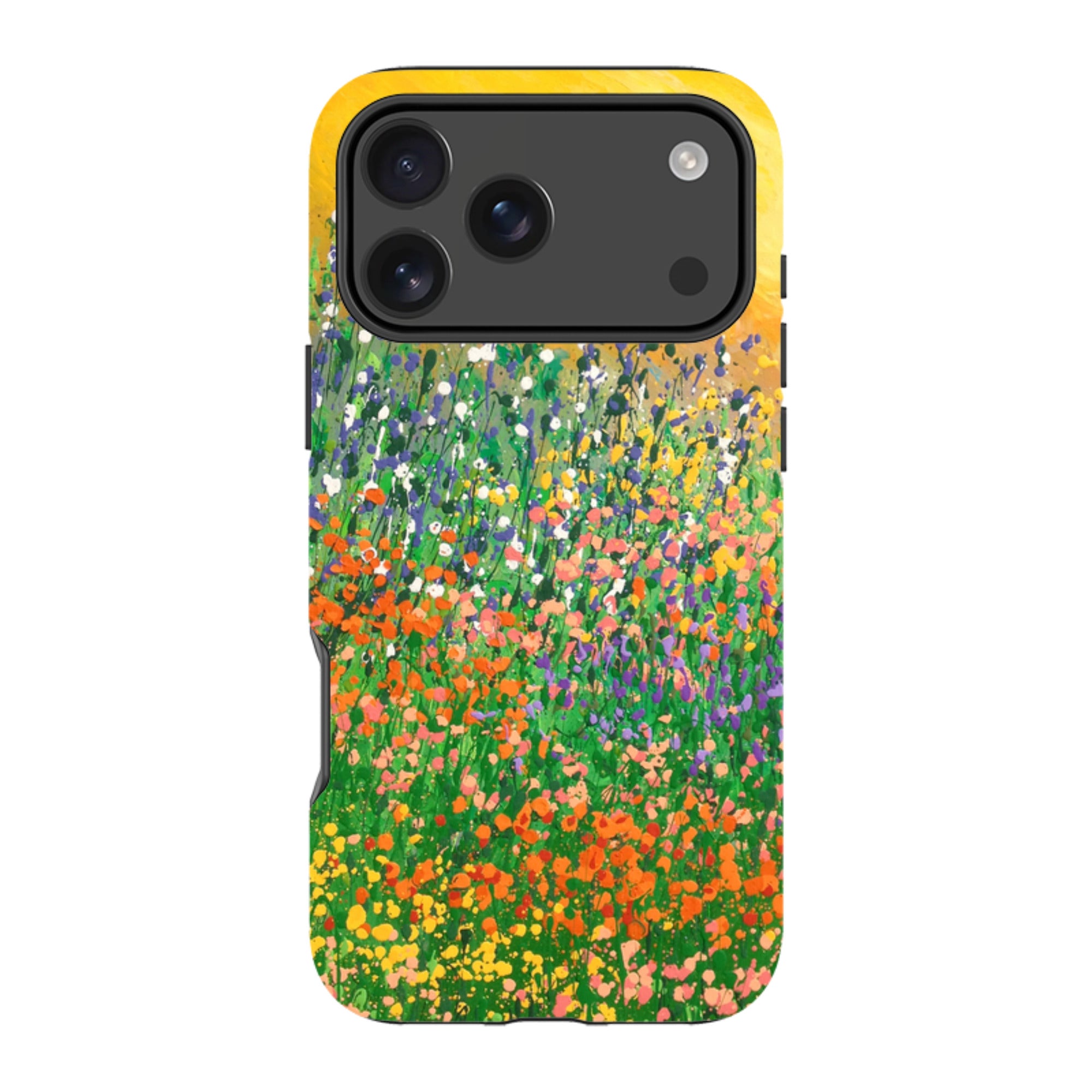 iPhone Tough Case - Sun Garden By Linda Calvert Jacobson