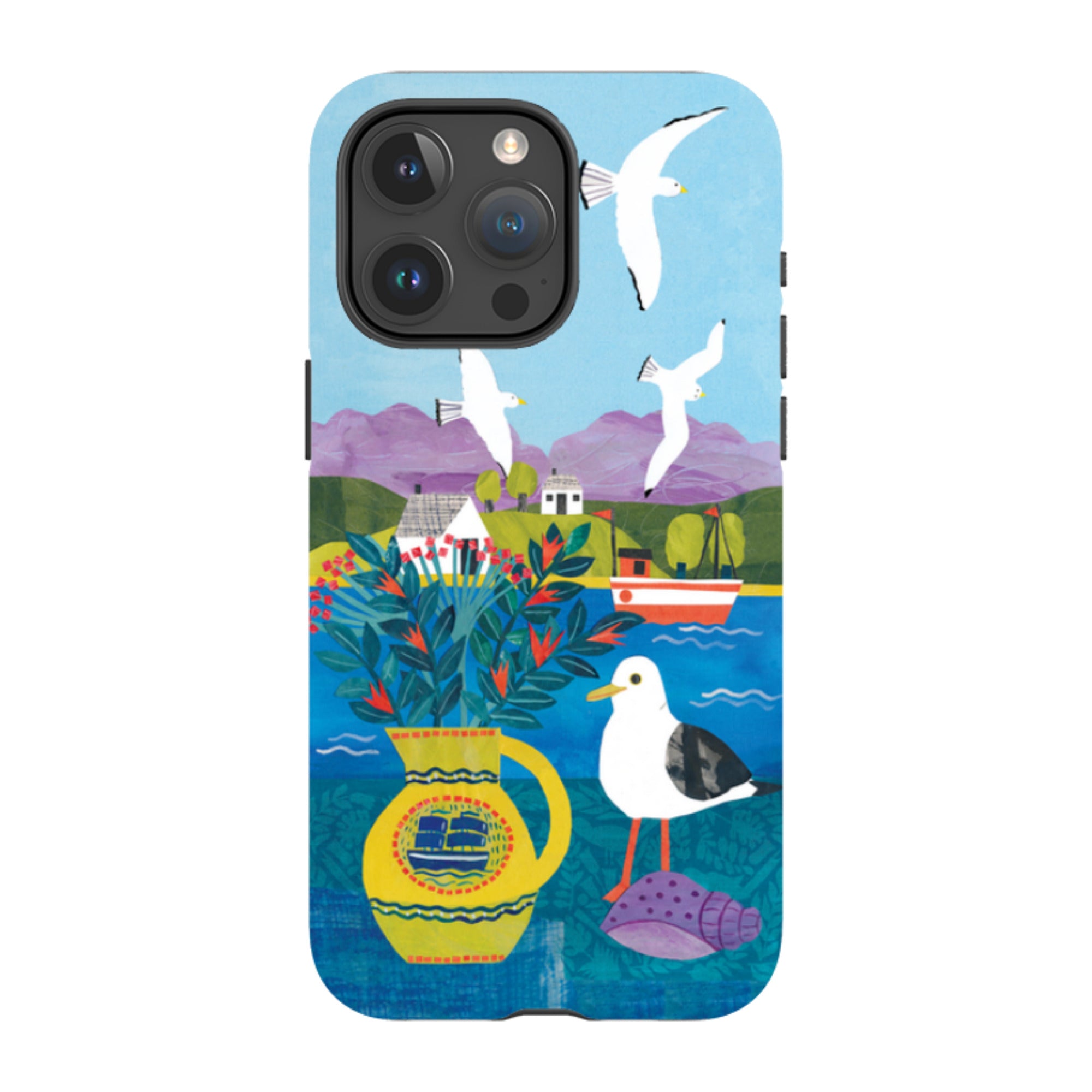 iPhone MagSafe Tough Case - Seagulls By Tracey English