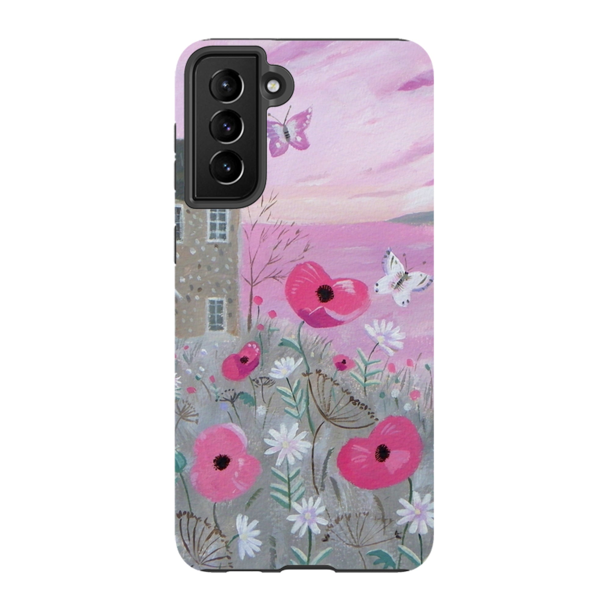 Samsung Tough Case - Seaside Flowers By Mary Stubberfield