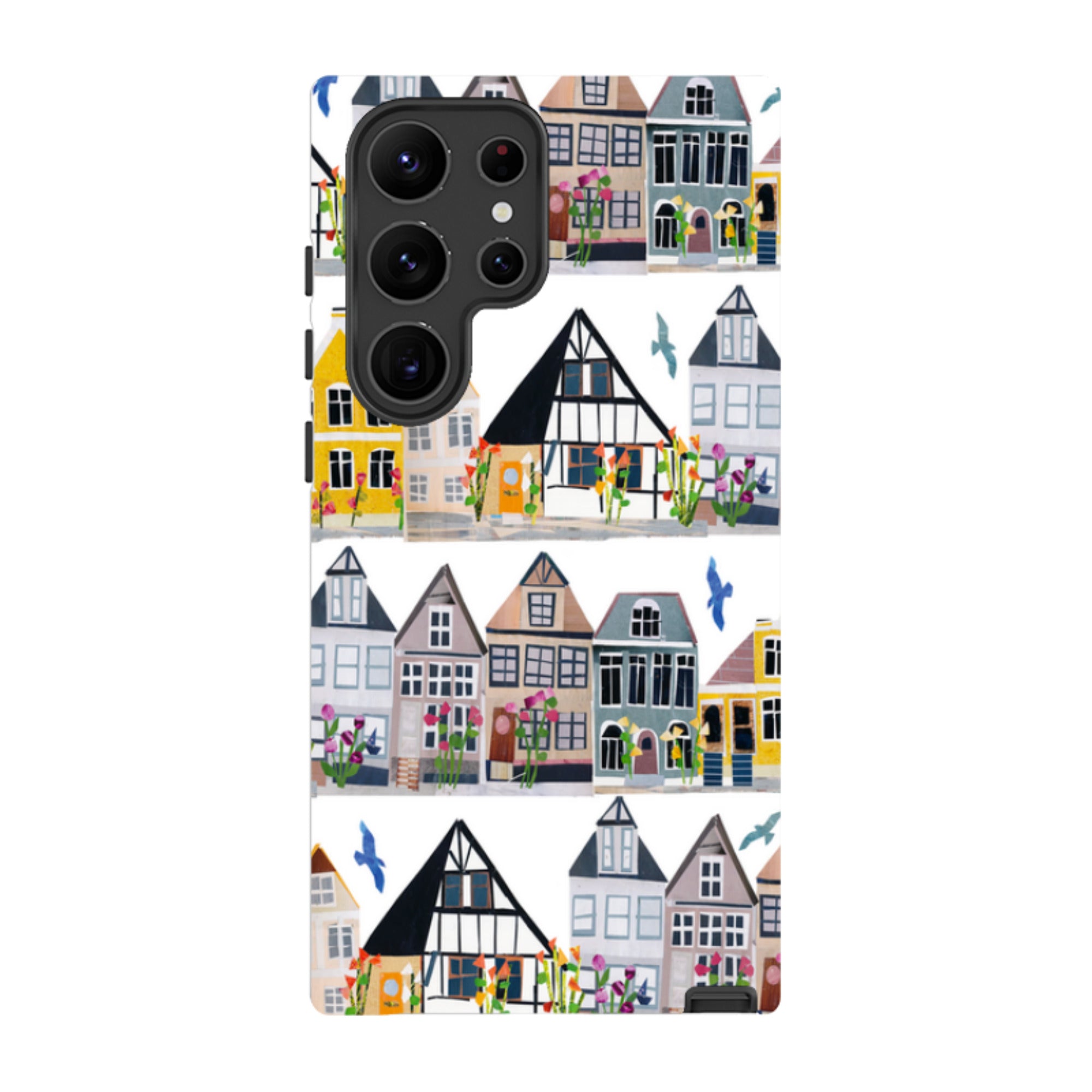Samsung Tough Case - Danish Houses By Tracey English