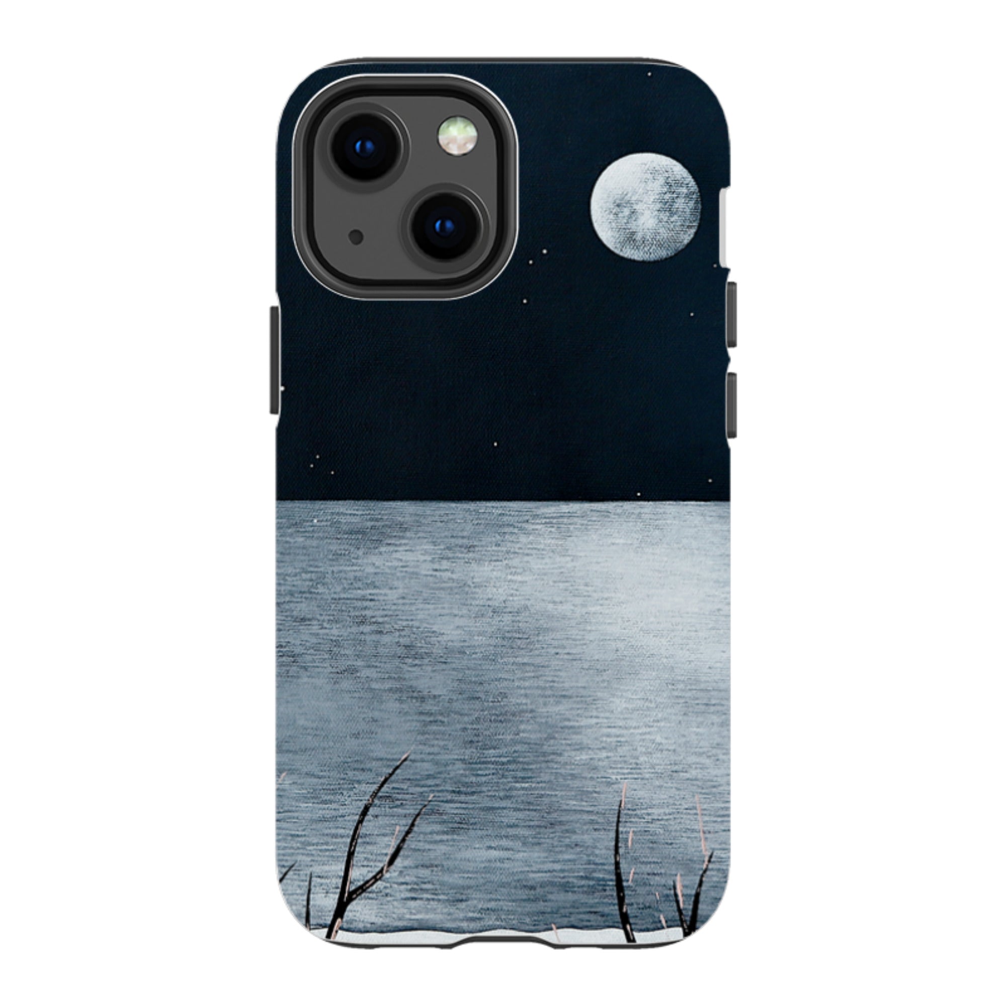 iPhone Tough Case - Night Of The Huge Moon By Natasha Newton