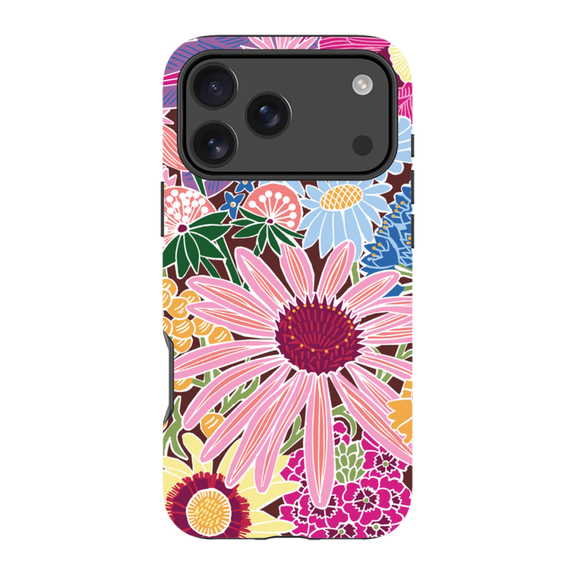 iPhone Tough Case - Jigsaw Floral 1 By Kate Heiss