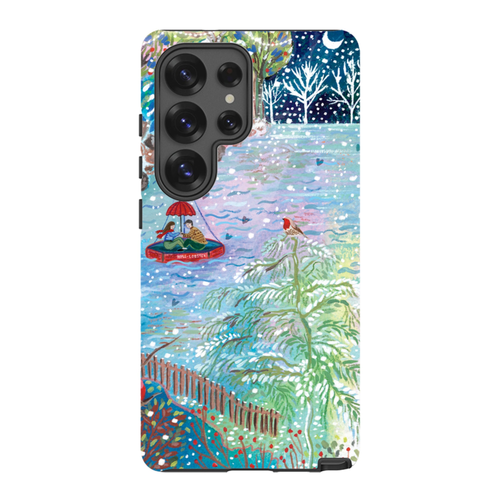 Samsung Tough Case - A Wee Winter Harbour By Emma Frances Grant