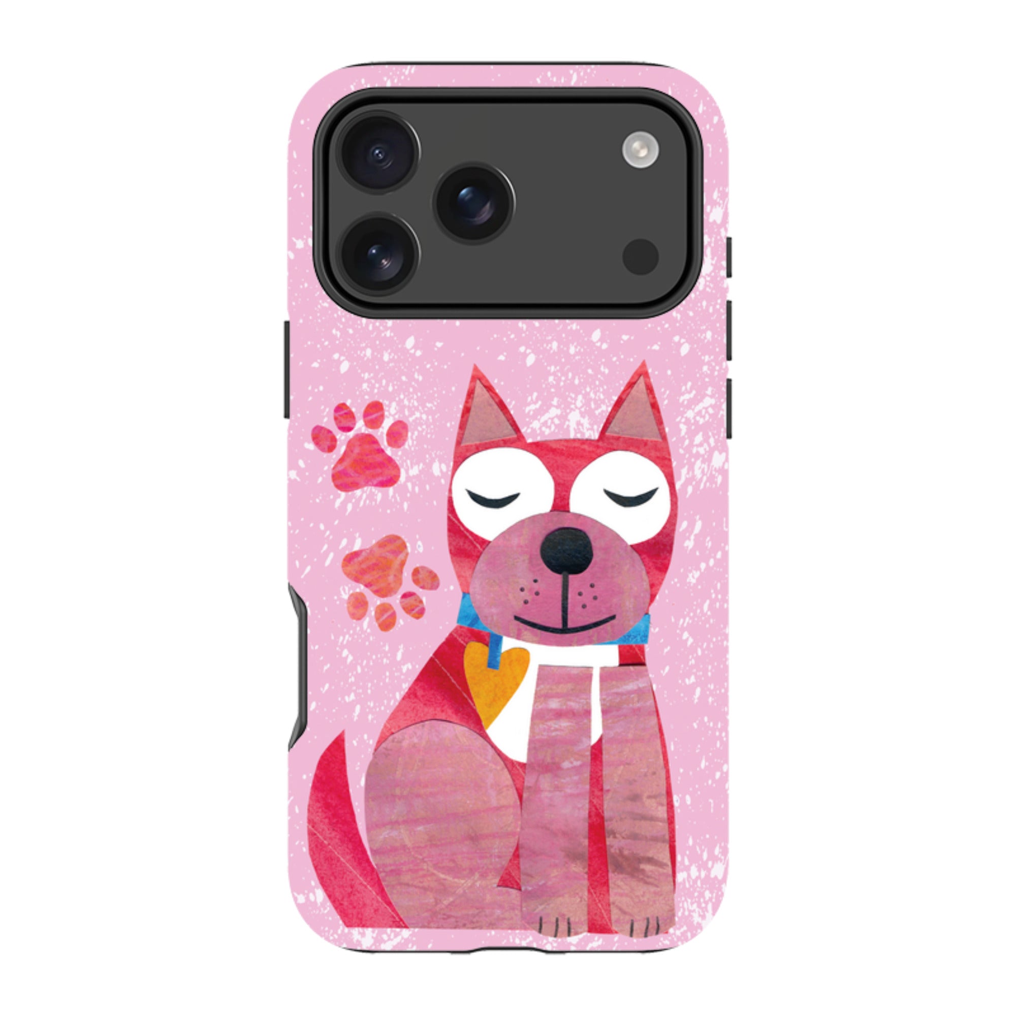 iPhone MagSafe Tough Case - Dog With Heart By Tracey English