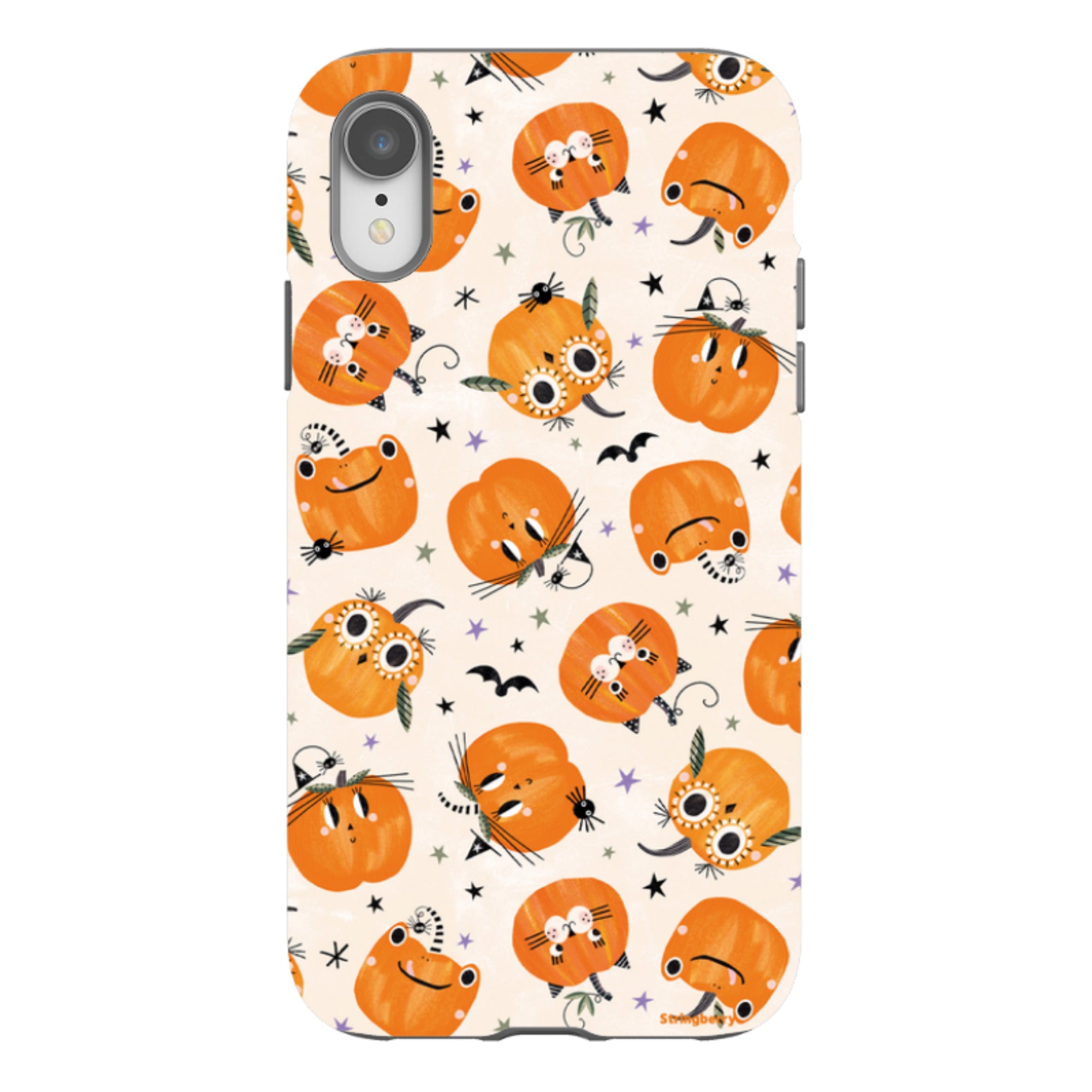 iPhone Tough Case - Halloween Pumpkin Light By Ali Brookes